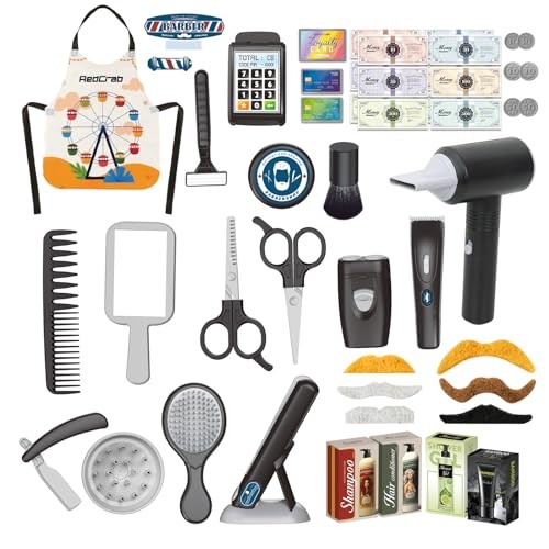 Shaving Kit for Boys, Kids Hair Salon Stylist, Boys Grooming Salon Set