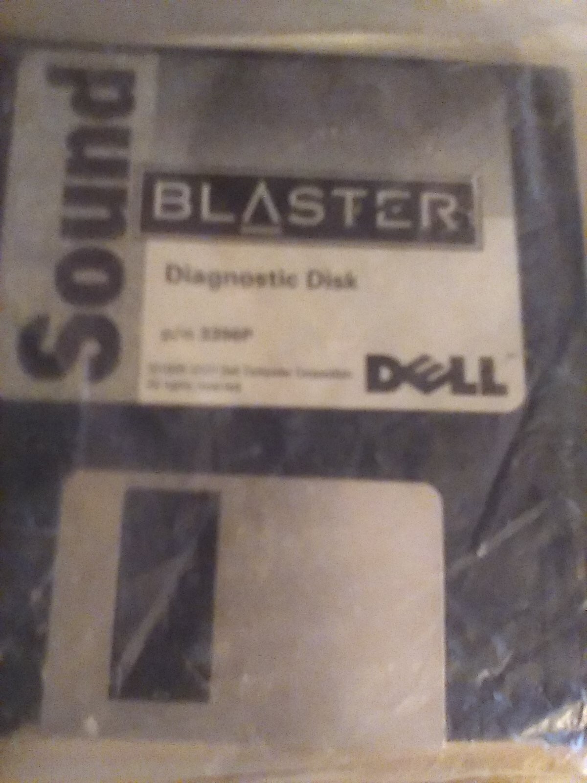 SOUND BLASTER DIAGNOSTIC DISK 3.5 INCH