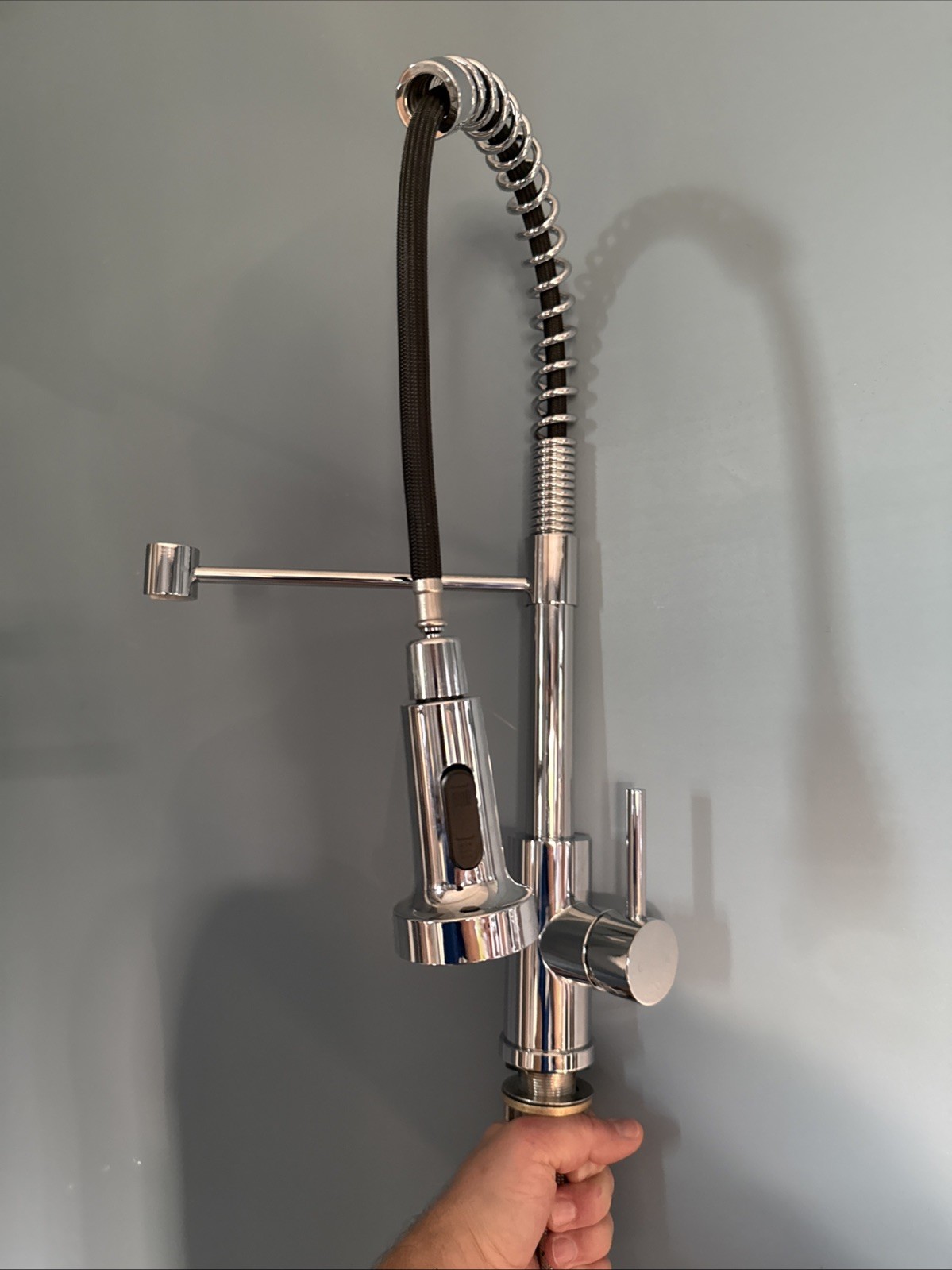 Commercial Style Kitchen Faucet Chrome
