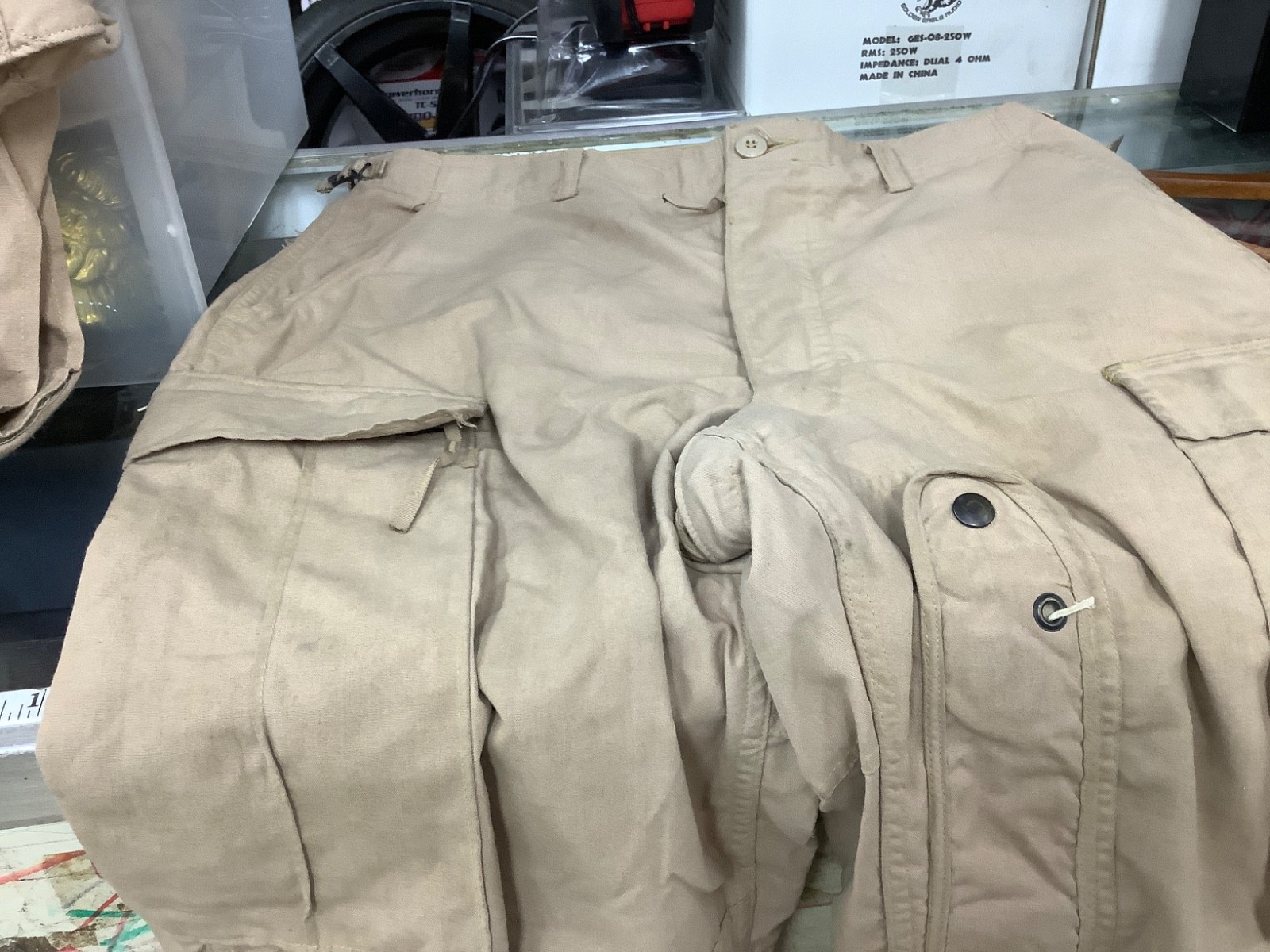 TROUSER, AIRCREW, COMBAT, TAN (SIZE: MEDIUM-LONG, NSN: 8415-01-498-5195)