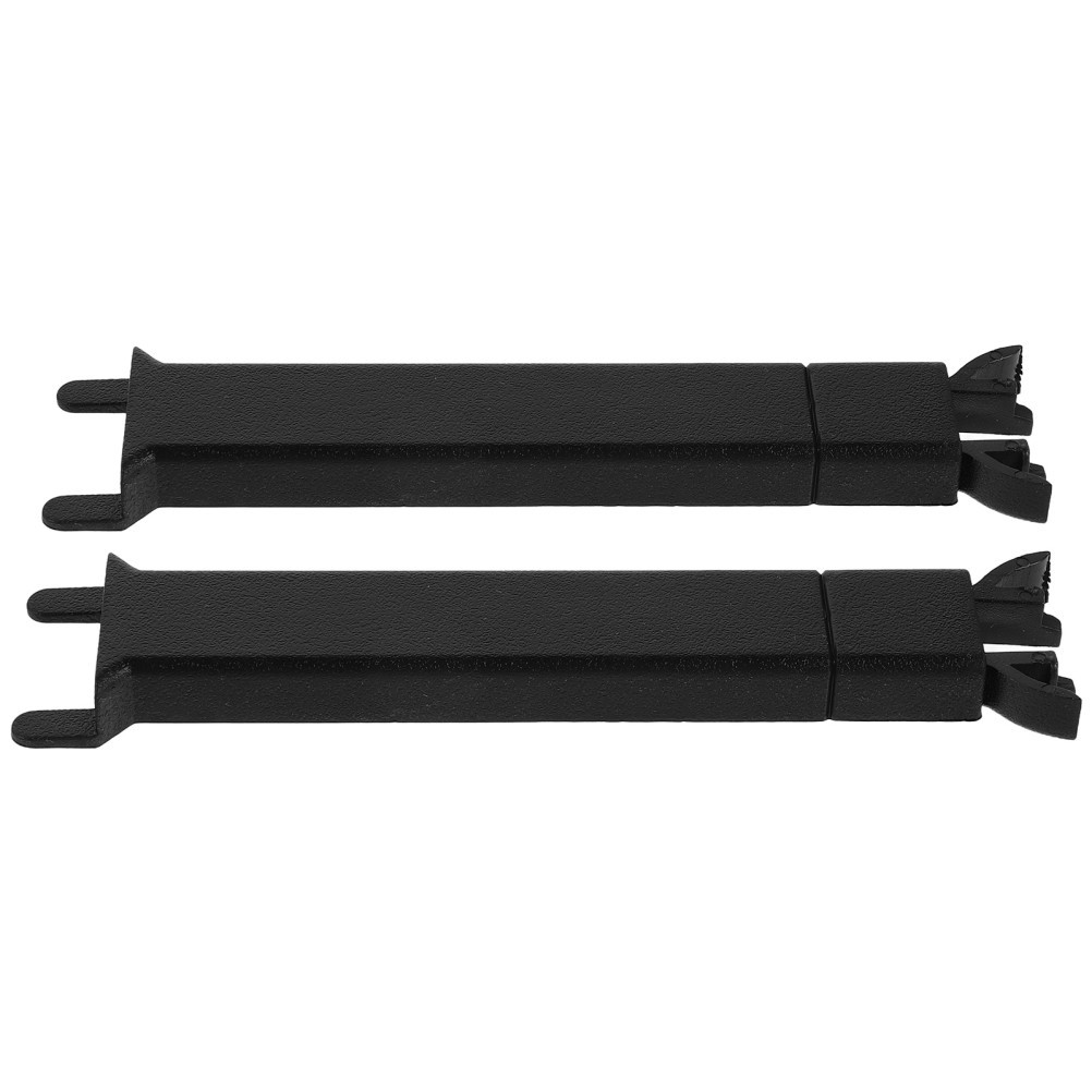 2Pcs Plastic Wire Trunking for Cars Black Reusable Cable Organizer Sleeve
