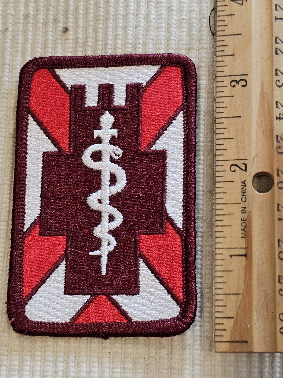 1960s 70s US Army Vietnam Cold War 5th Medical Battalion Patch L@@K!!!