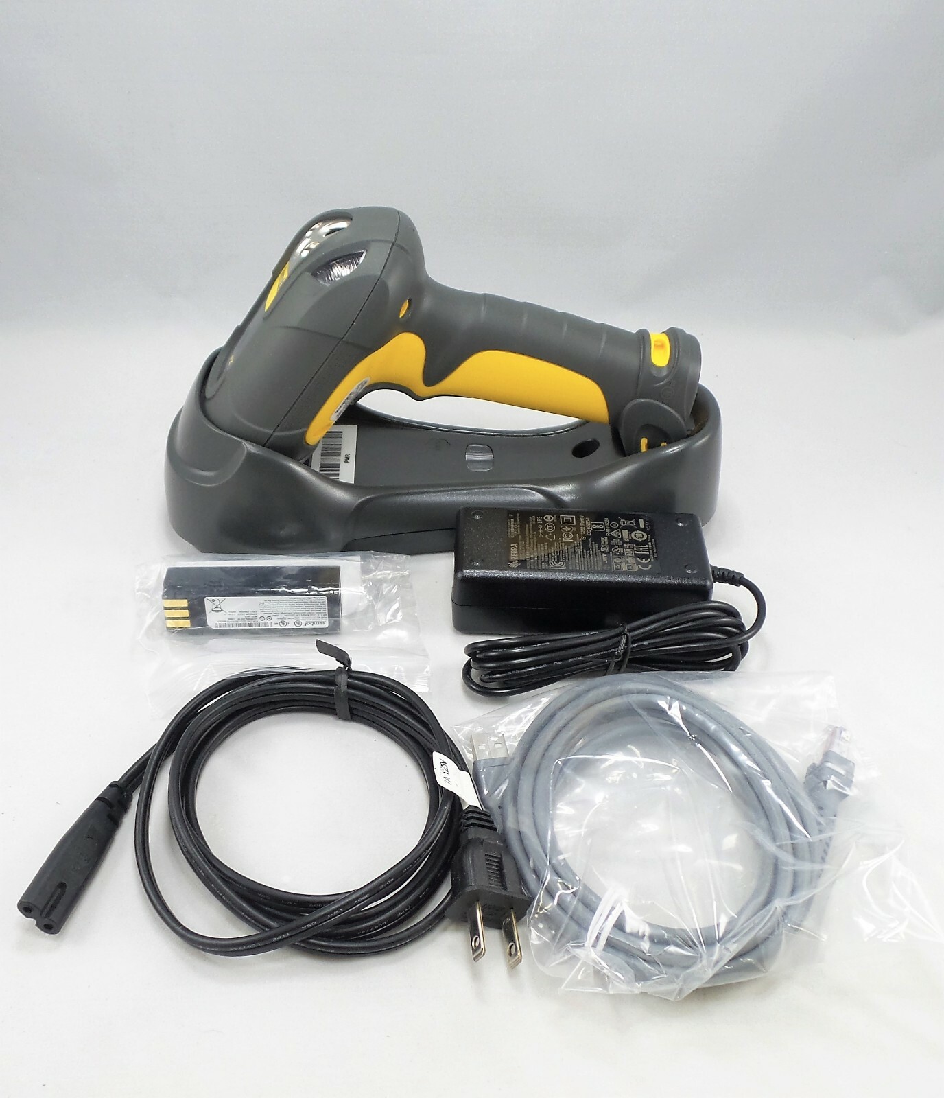 Symbol Zebra DS3578-SR 1D 2D QR Code Wireless Bluetooth Barcode Scanner Kit!🔥⭐