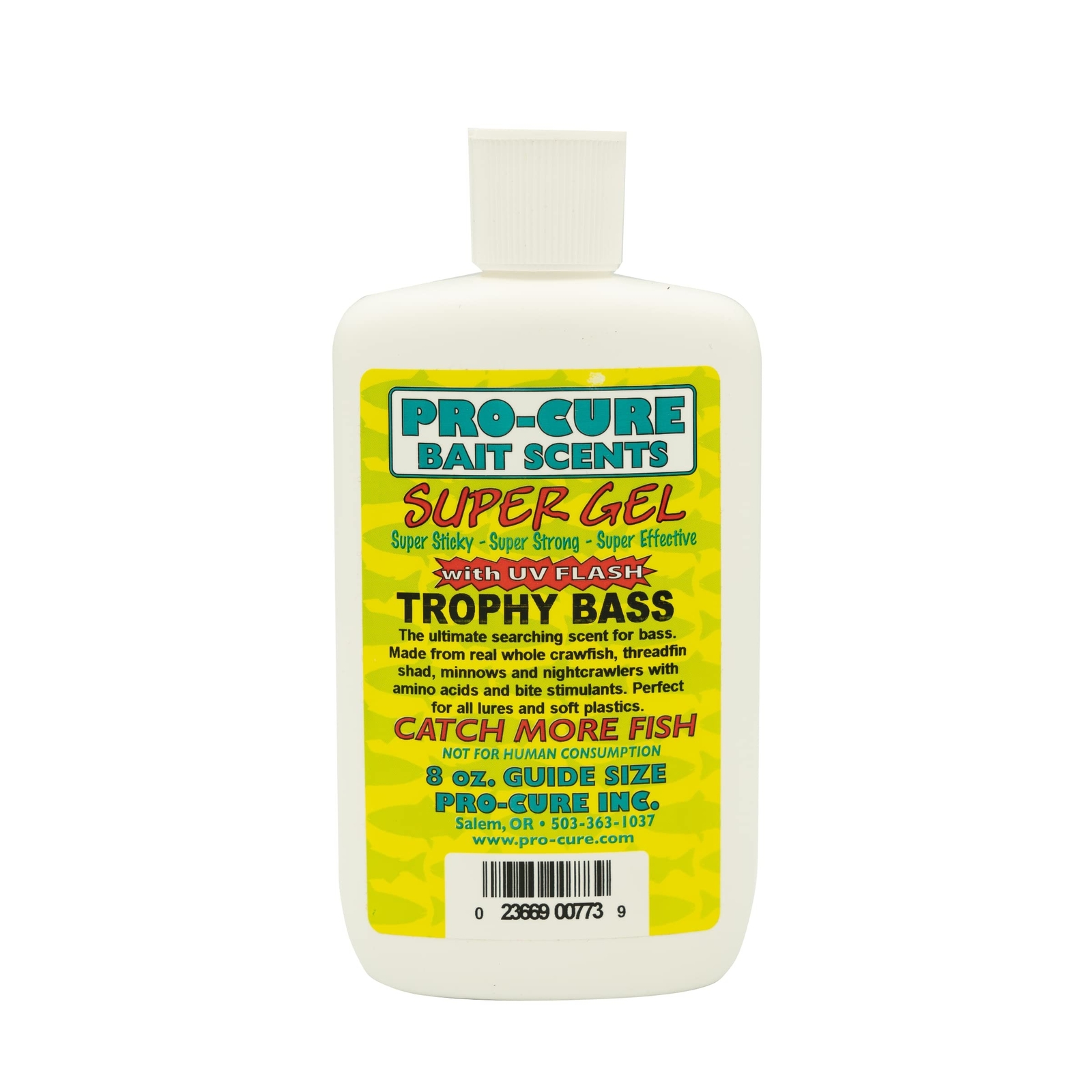 Pro-Cure Trophy Bass Super Gel, 8 Ounce