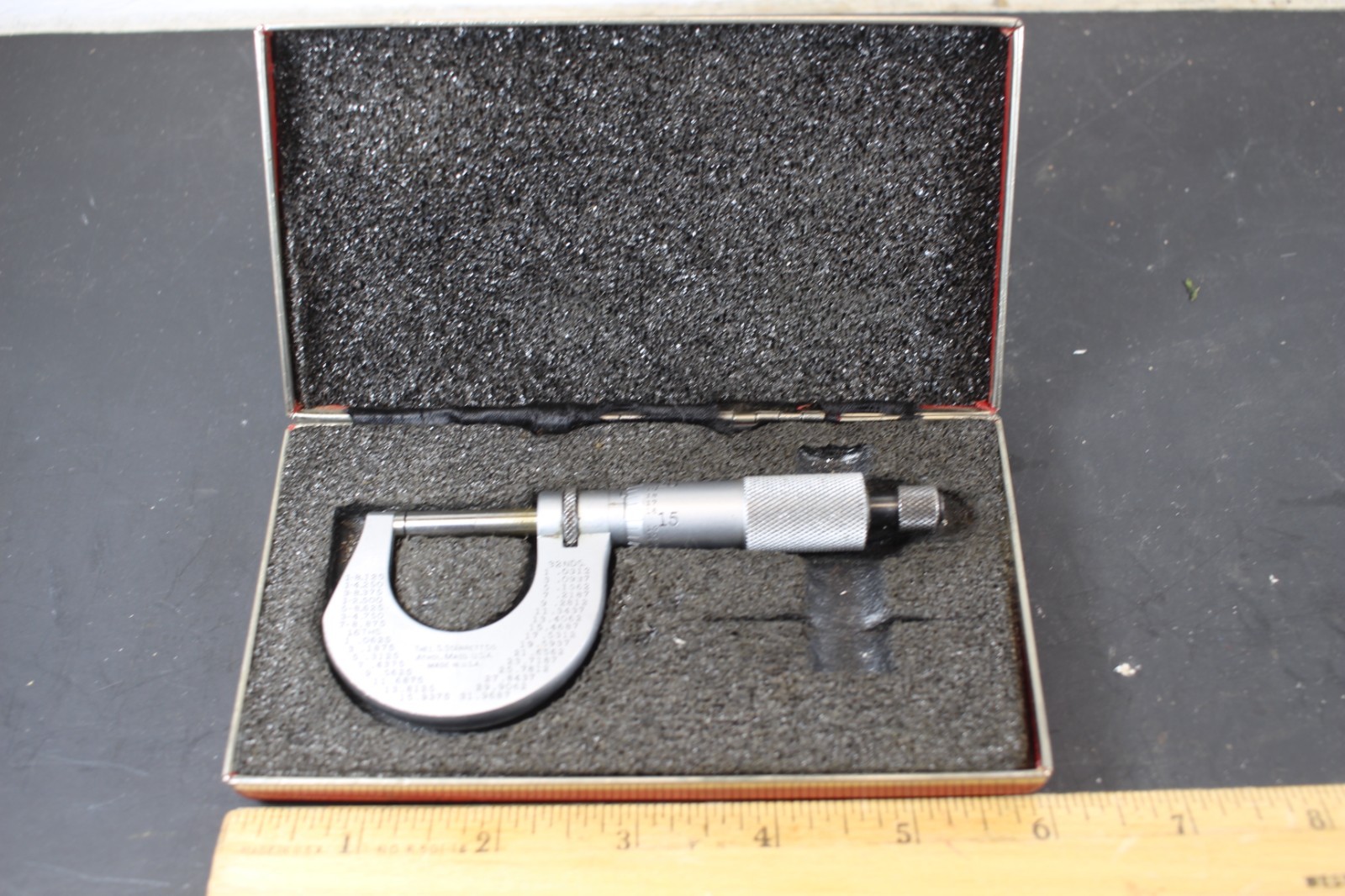 Starrett No.230 0-1 Inch Micrometer