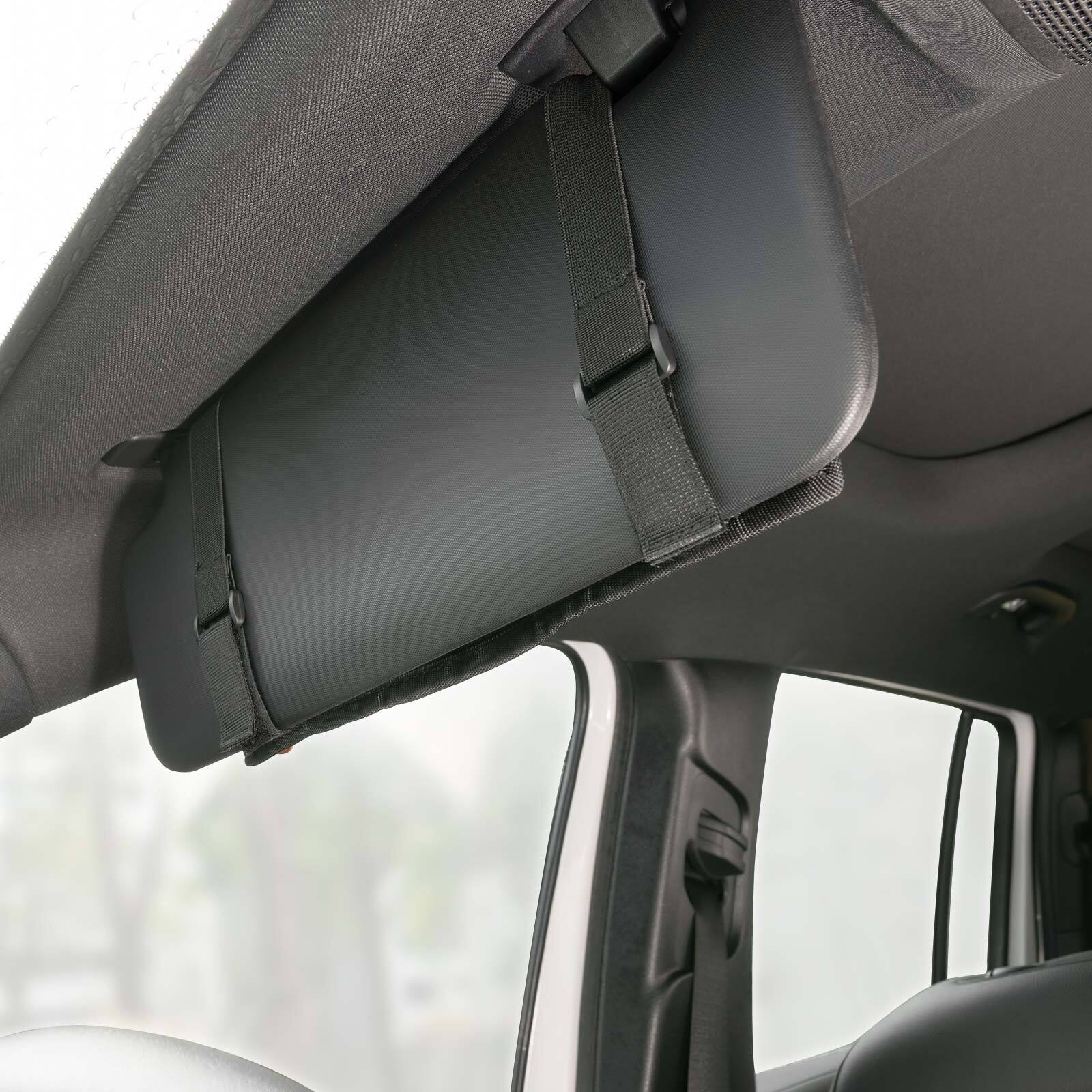 Tactical MOLLE Vehicle Visor Panel Car Truck Sun Visor CD Card Organizer Nylon