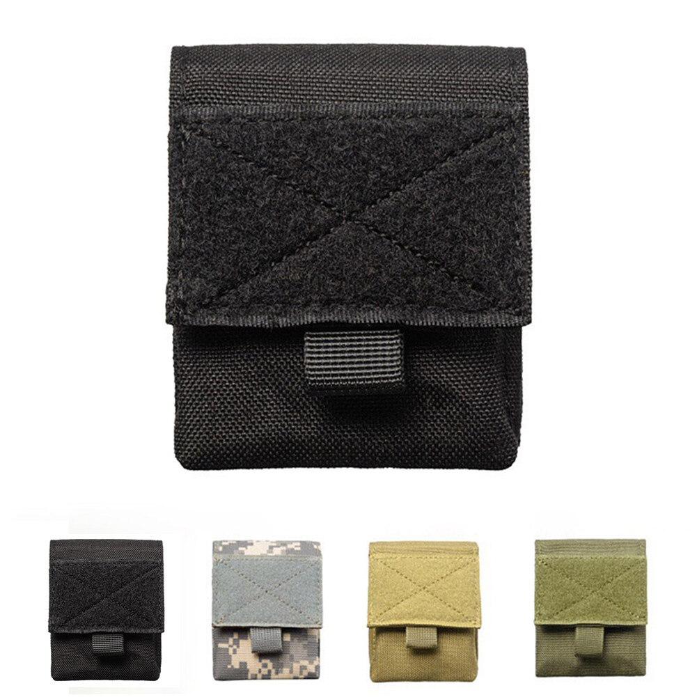 Tactical Molle Cigarettes Lighter Small Pouch EDC Utility Waist Mini Pack Case