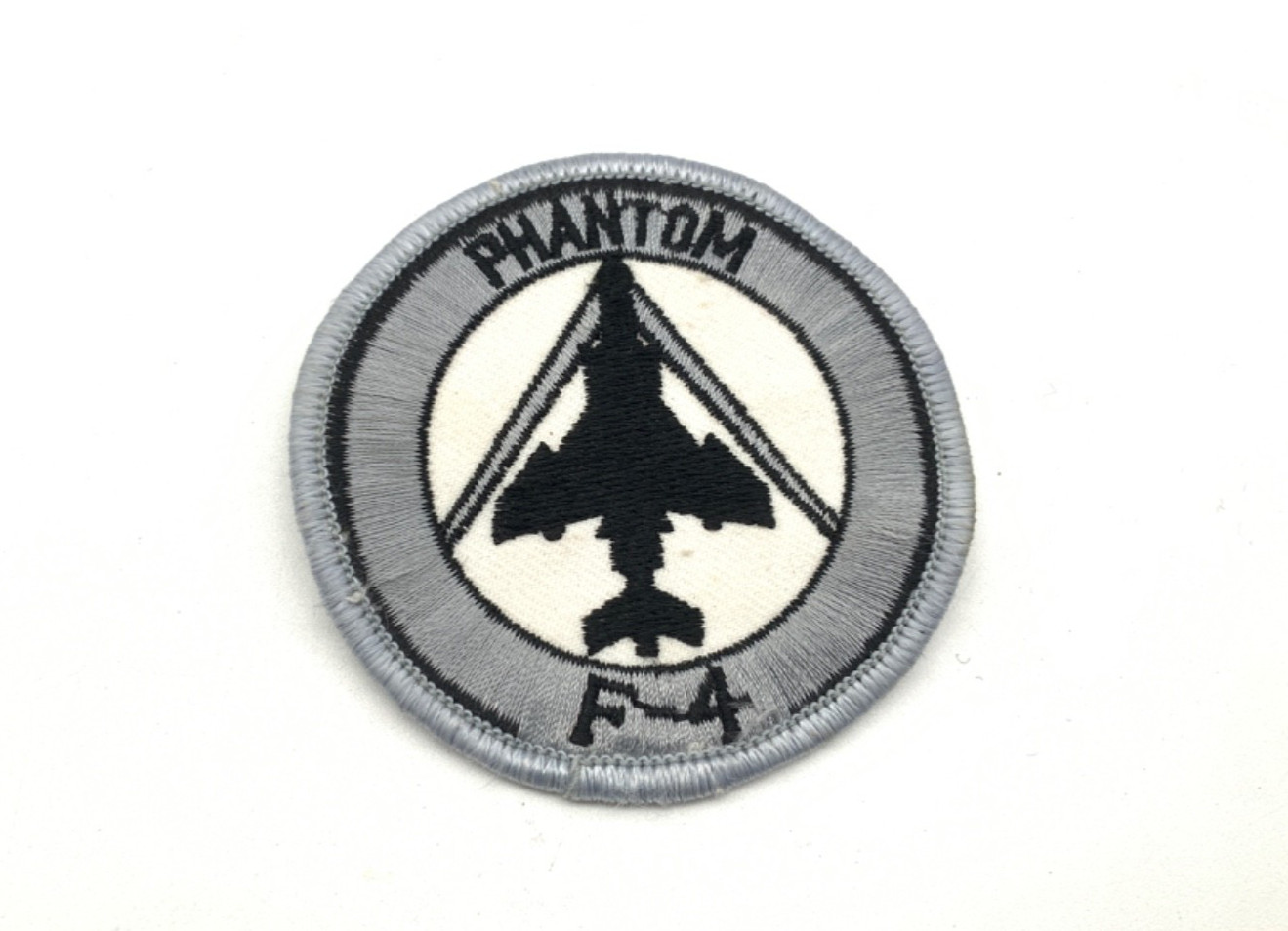 USAF Phantom E-4 patch original from the 70's gray white black