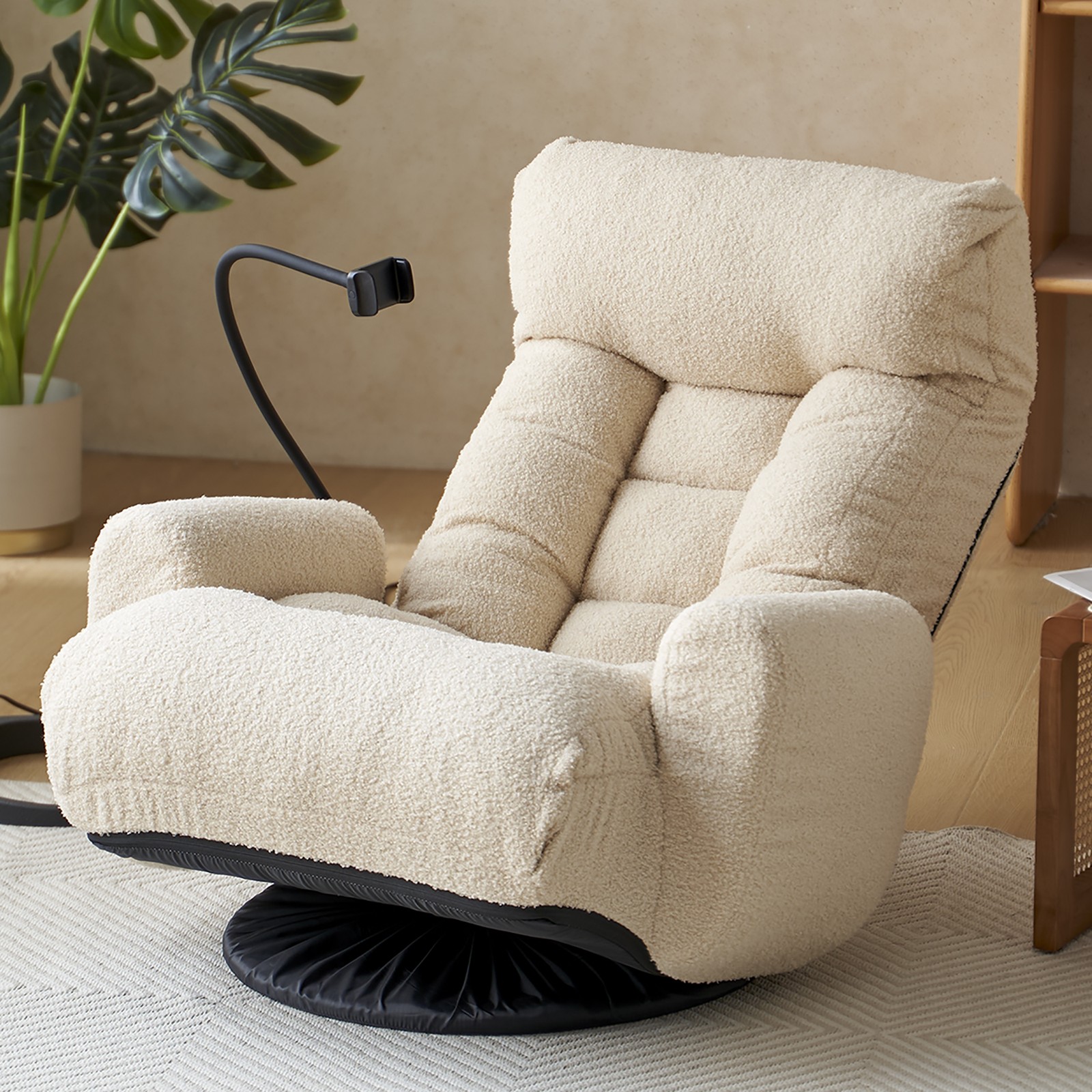 Adjustable head and waist, game chair, lounge chair in the living room, 360 de