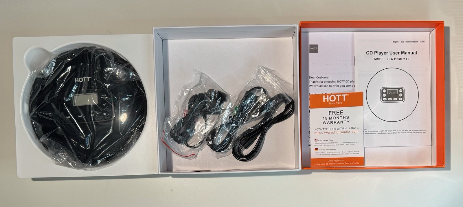 Hott CD Model CD711T.