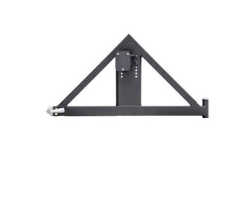 Smittybilt 76856-02 XRC Tire Carrier Fits XRC Rear Bumper, Black; Fits JK 07-18