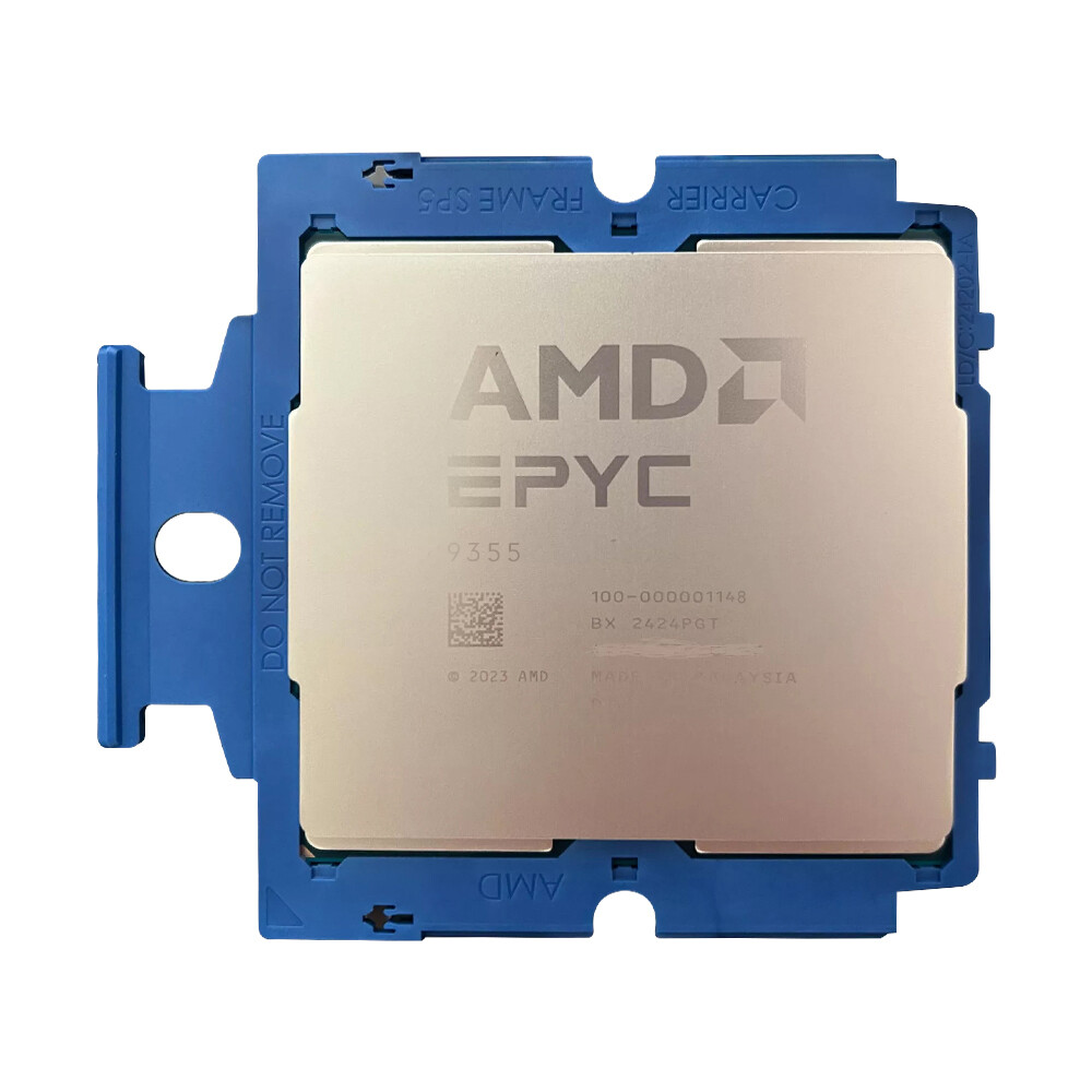 AMD EPYC 9355 TURIN SP5 ZEN5 32 Cores 64 threads 3.55GHz CPU 100-000001148