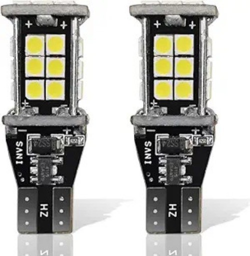 2PCS Extremely Bright T15 921 912 W16W Car LED Bulbs, Waterproof  Color: White