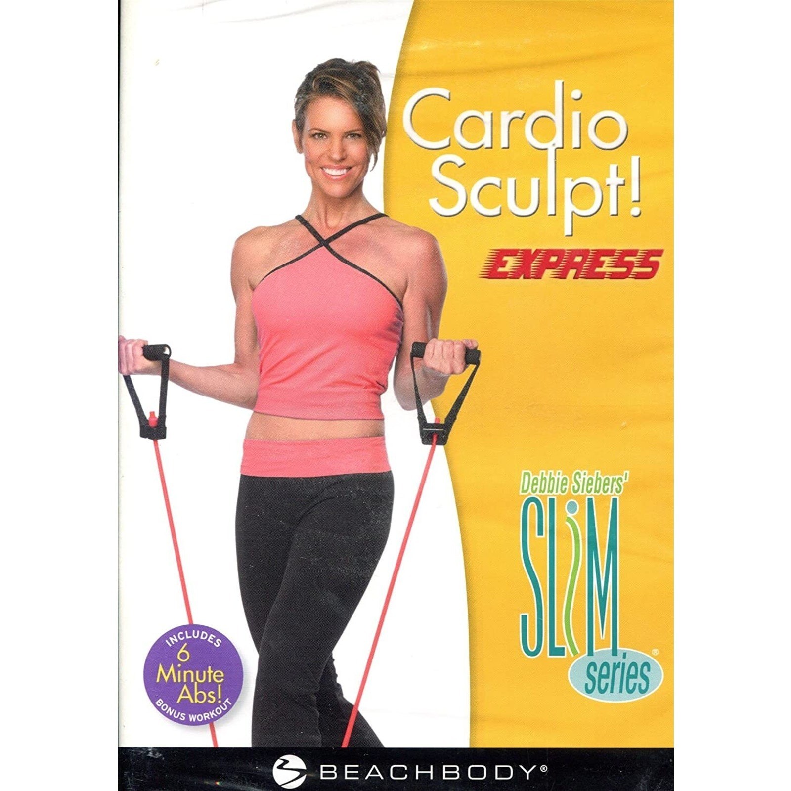 Cardio Sculpt Express with Debbie Sieber (DVD, 2009, Beachbody)
