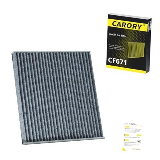 Cabin Air Filter w/Activated Carbon for RAM 1500 (2016–2025), 2500, 3500, CF671