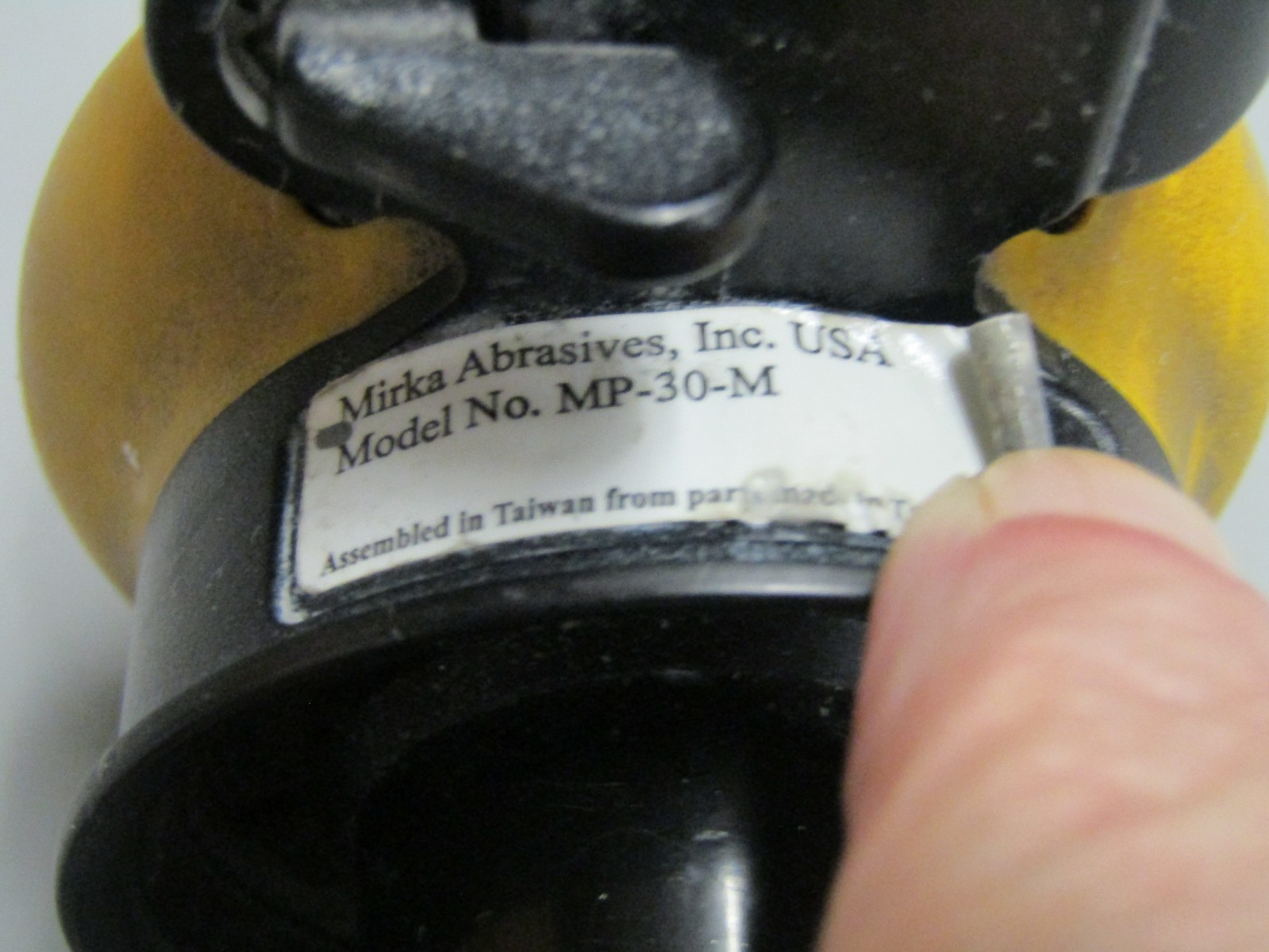 Mirka MP-30-M Buffer Sander, Pneumatic - Tested Working