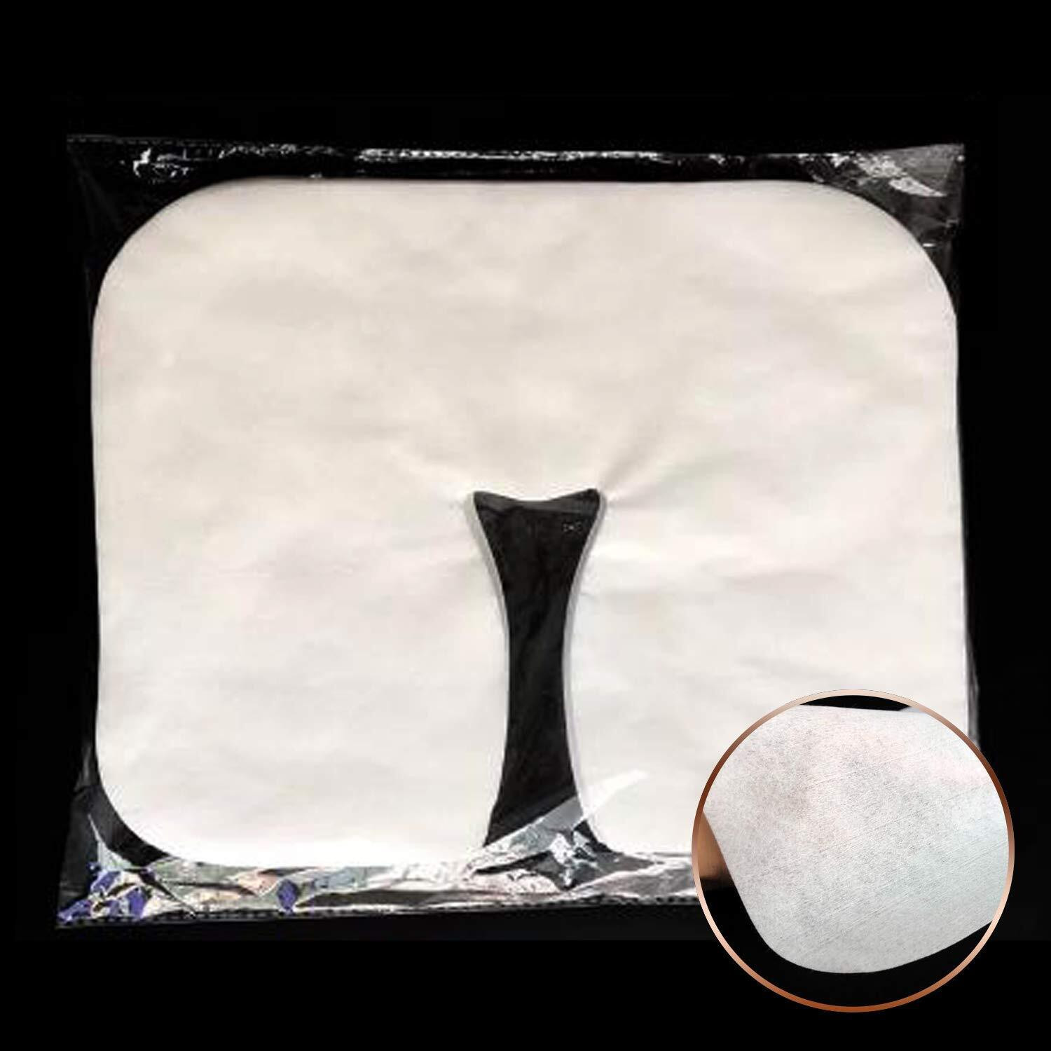 120 Count Disposable Face Cradle Covers for Massage Table Massage Chairs