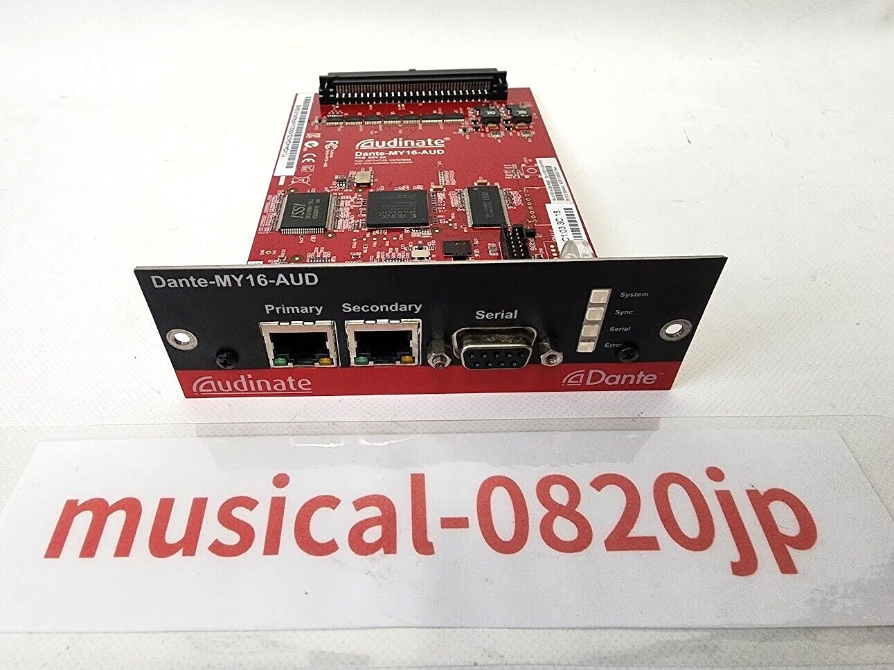 YAMAHA Audinate Dante-MY16-AUD 2 Mini-YGDAI Network Audio Interface Card