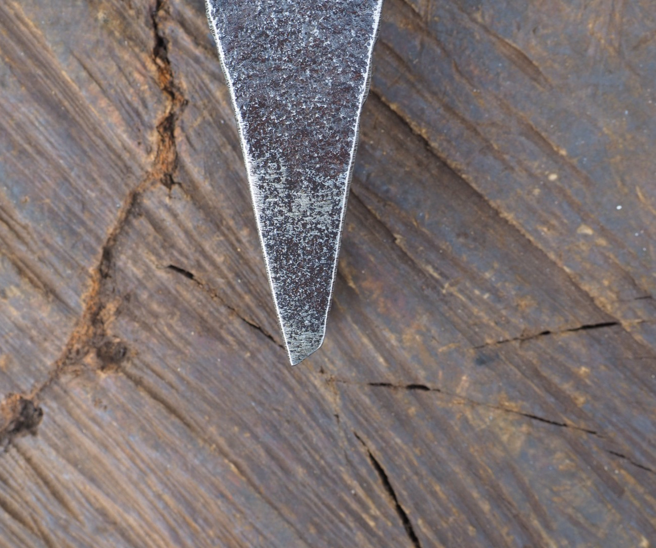 SHARP 4LB SLANT FACED STRAIGHT BUTCHER DIAGONAL CUT OFF BLACKSMITH HAMMER ANVIL