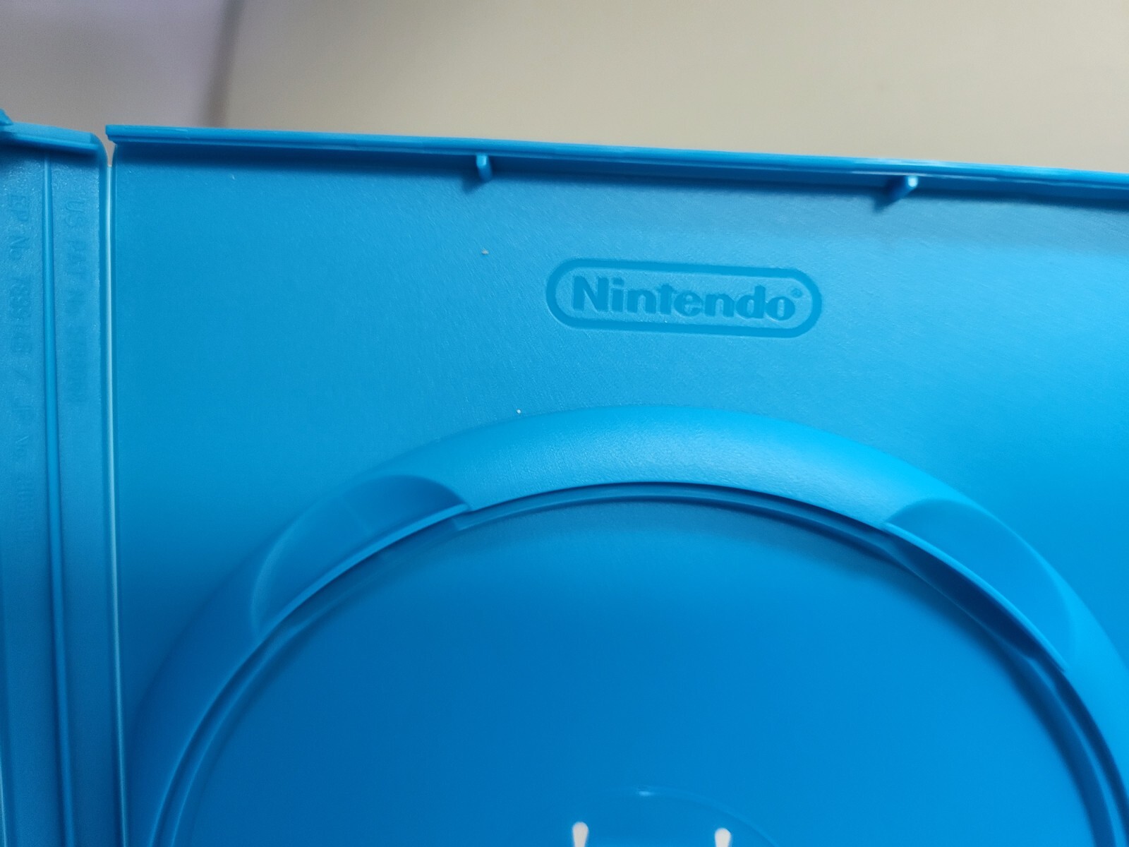 NEW Official OEM Nintendo Wii U Blue Empty Replacement Video Game Case