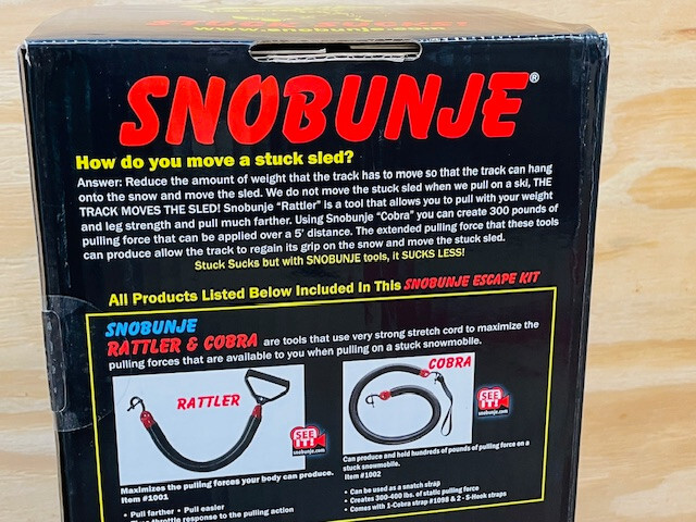 Snobunje Snowmobile Escape Kit (1011) Extraction Tools - NEW