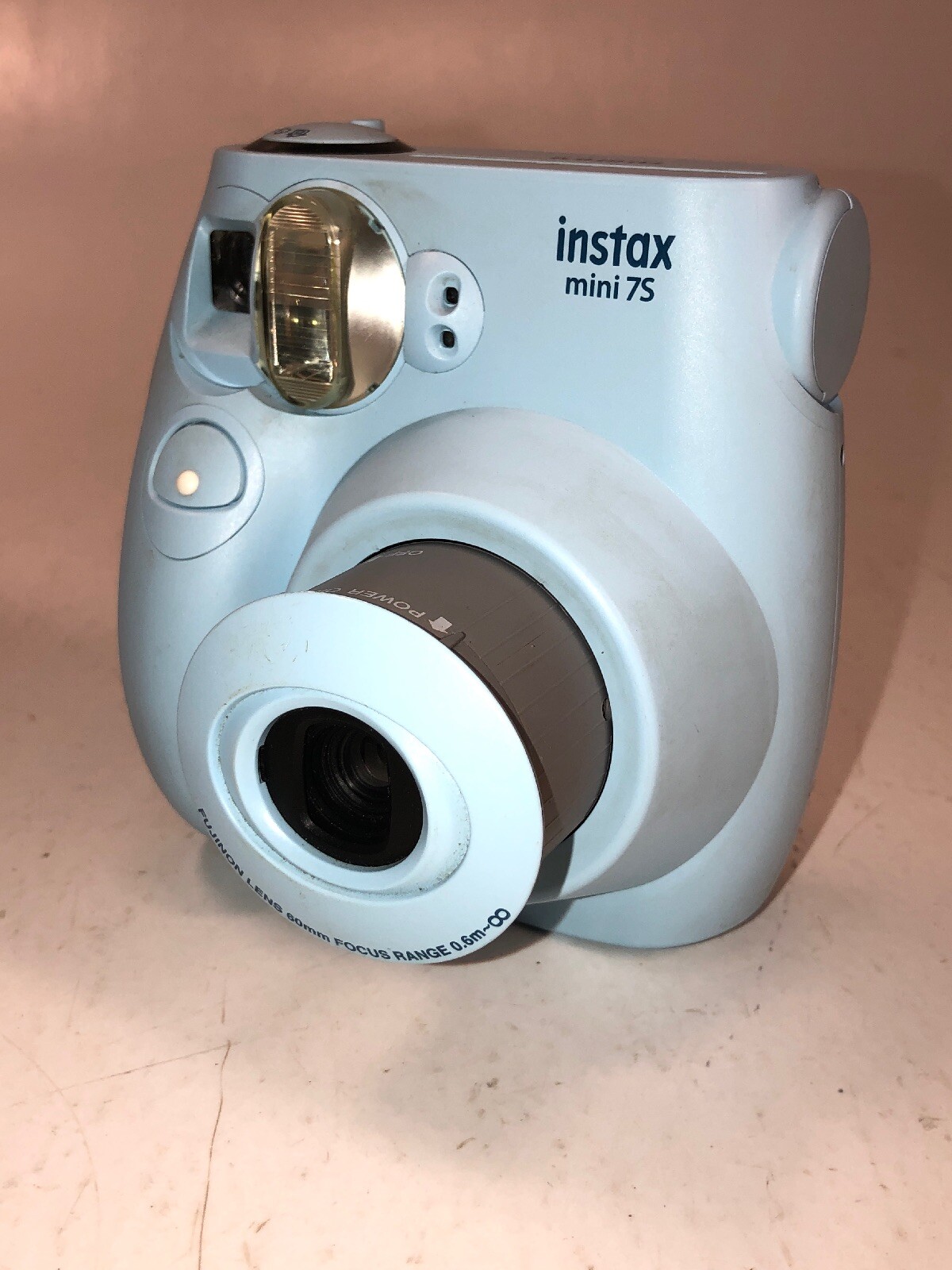 Fujifilm Instax Mini 7S Blue Instant Camera & Camera Bag See Description