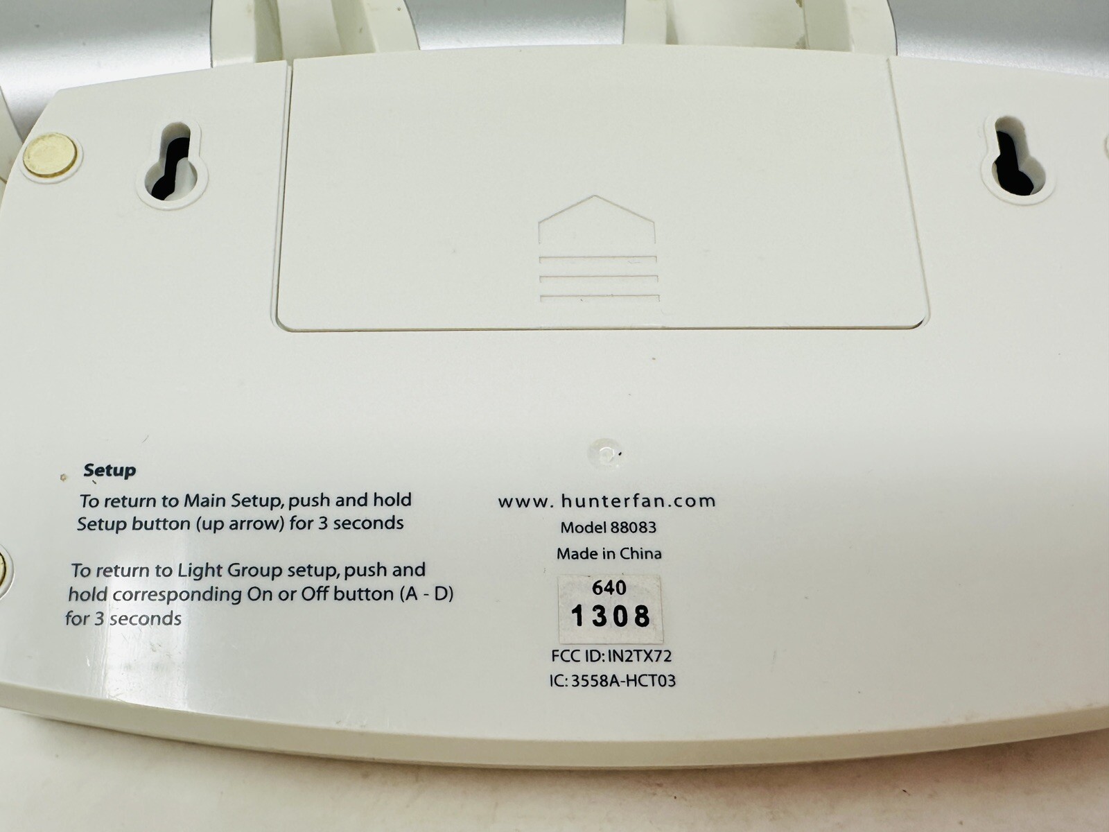 Hunter LightMinder Home Light Control System 45060 Transmitter + 3 Receiver READ