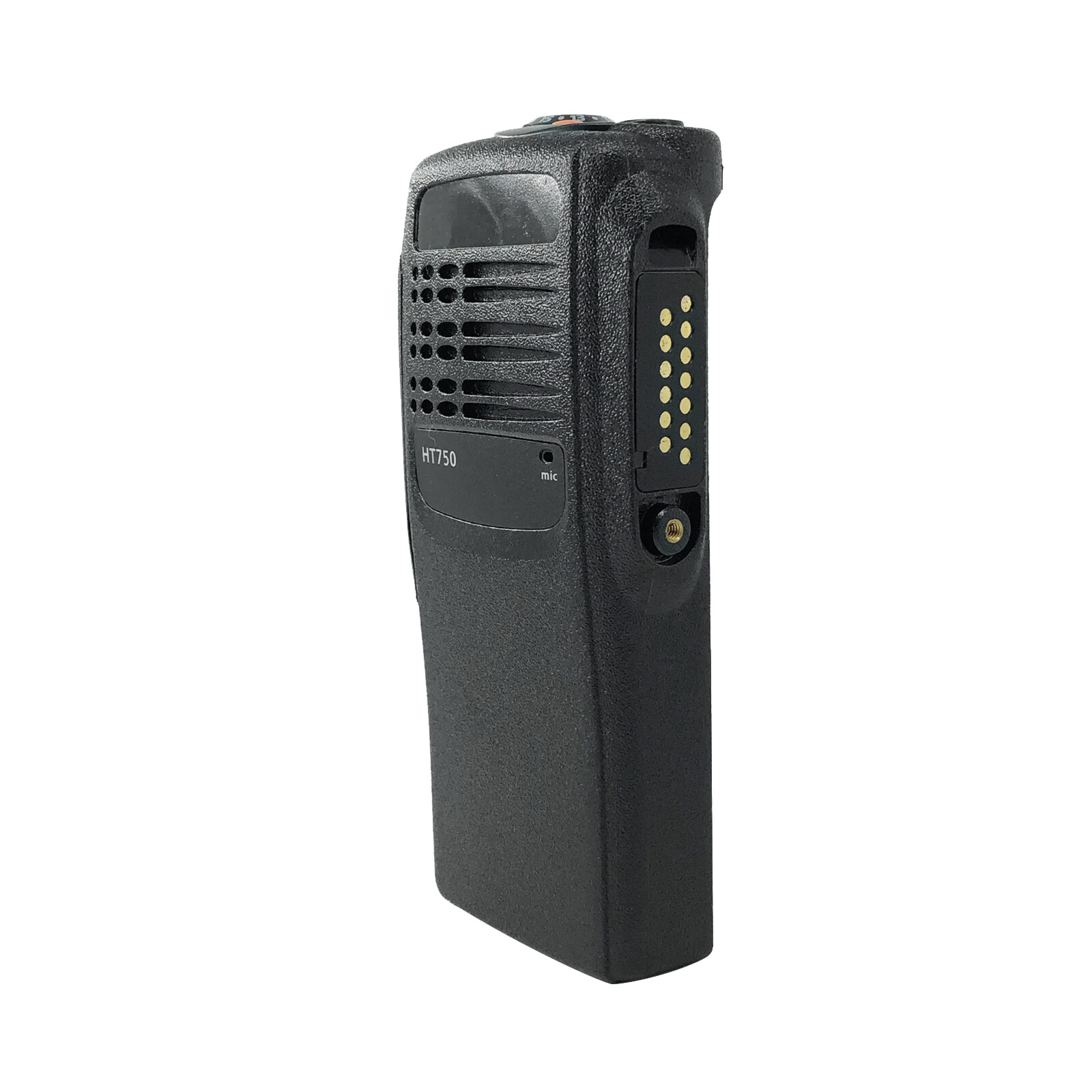 Black Replacement Front Housing Case With Speaker for HT750 Radio Handheld