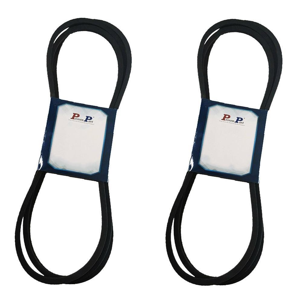 (2) 33710 Drive Belt Fits Woods RM306-3 & RM306-8 5/8" X 177"