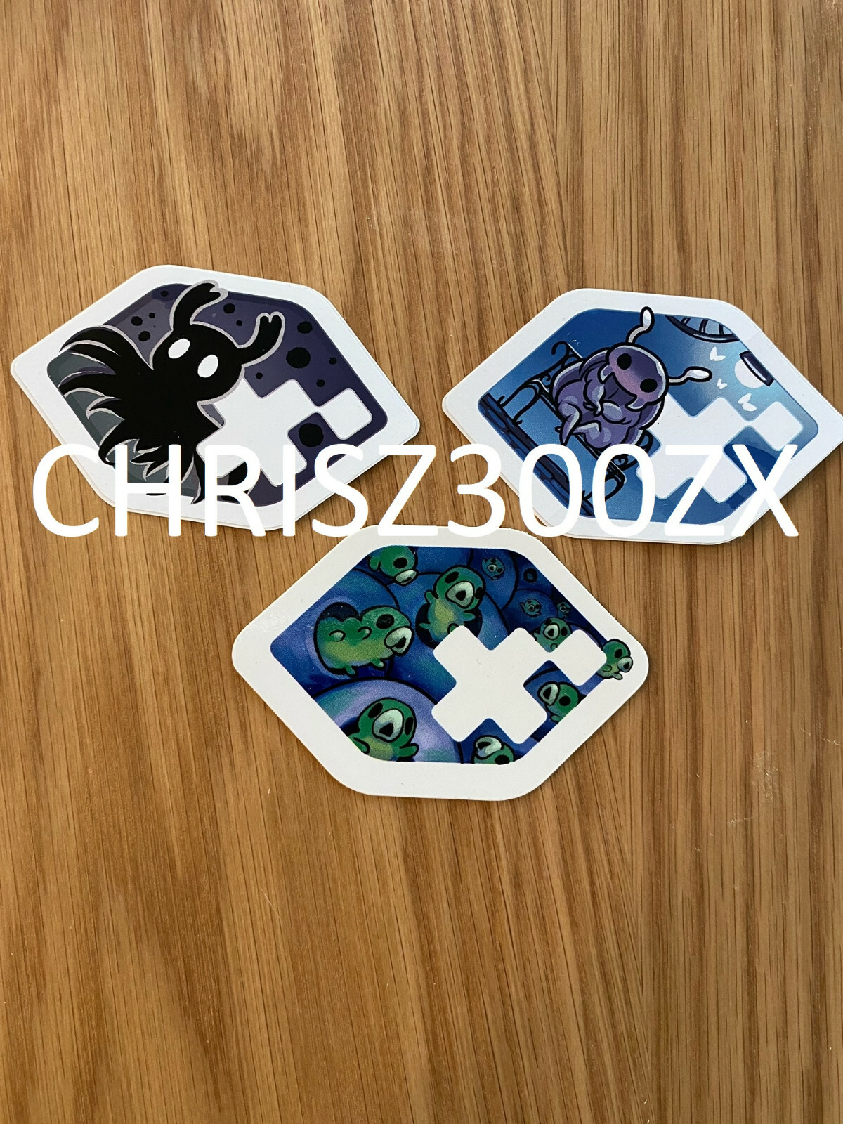 Hollow Knight x3 Talking Grub Shade Stickers Decal
