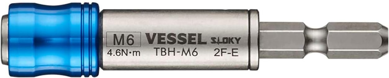 VESSEL Torque Bit Holder (for torque control in electrical work) – M6 (4.6 N m)