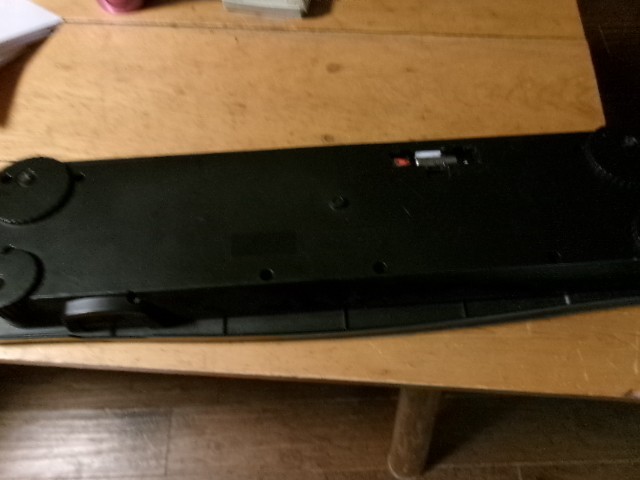 Working Casio SA-21 Tone Bank Keyboard as is needs battery cover
