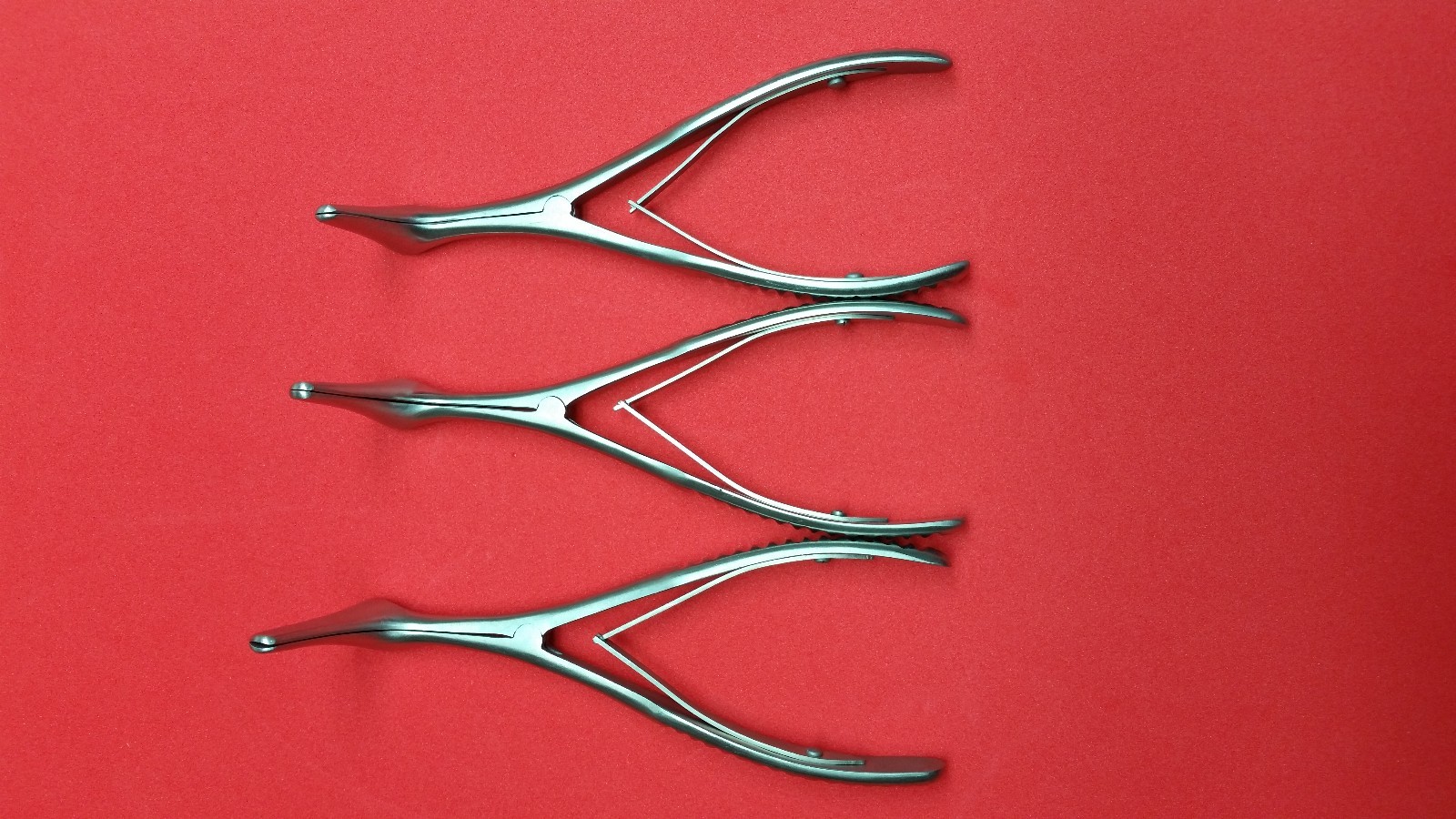 NEW Lot of 3Pcs-Vienna Nasal Speculum 5 3/4" (S/M/L) Surgical, Instruments Set
