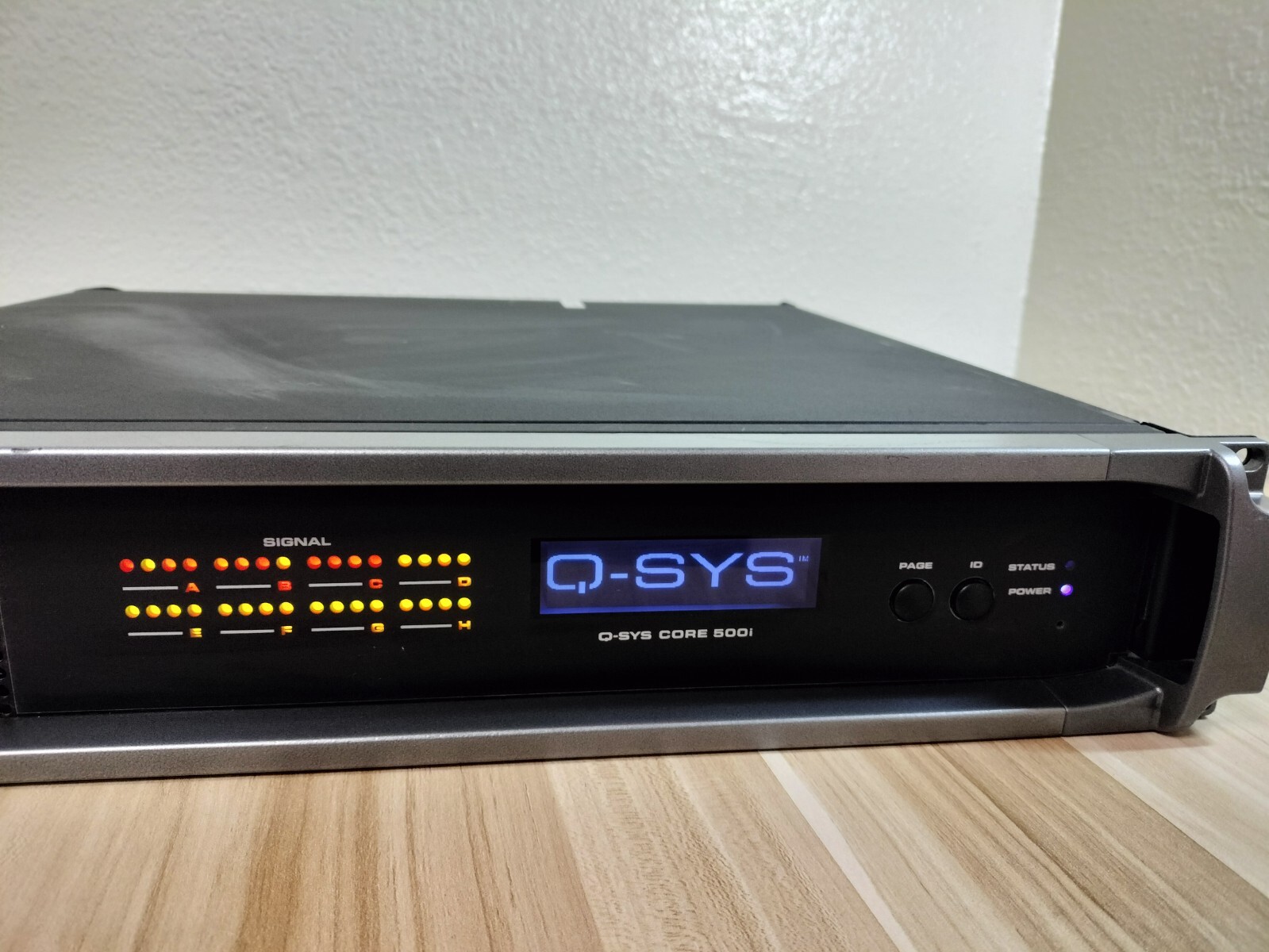 QSC Q-SYS Core 500i Integrated System Processor w/ 3 cards