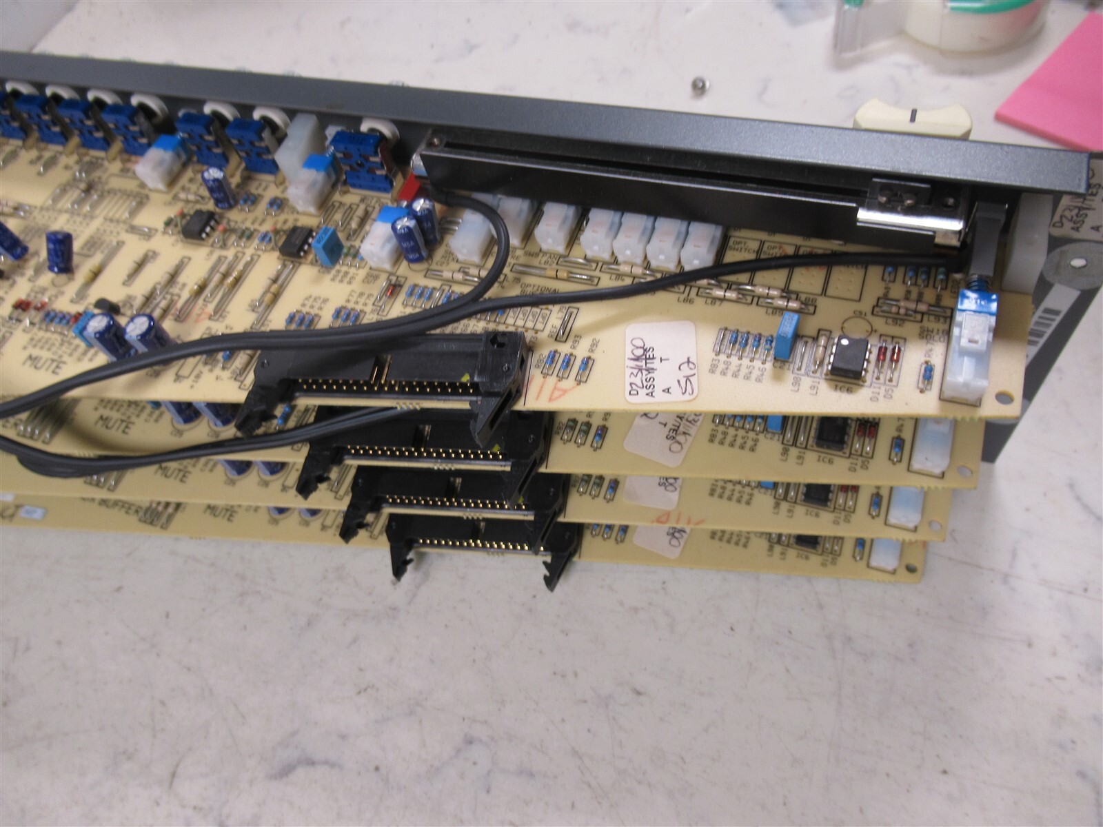 DDA CS3 Audio Mixer Board Section Group Fader Aux Buffer Module AMDL17-001