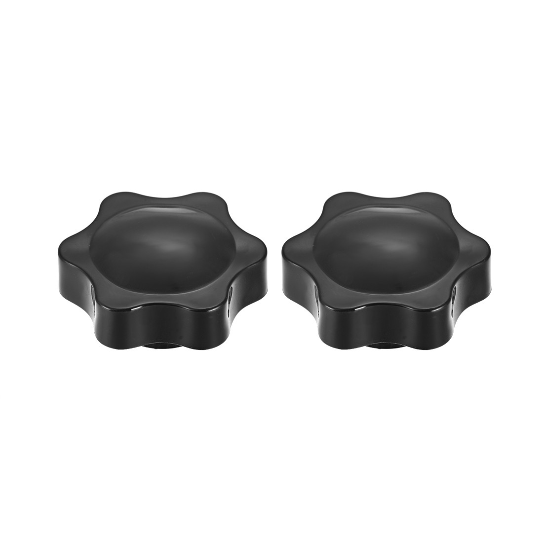 Screw locking handle handles threaded knobs M6 2 star pcs
