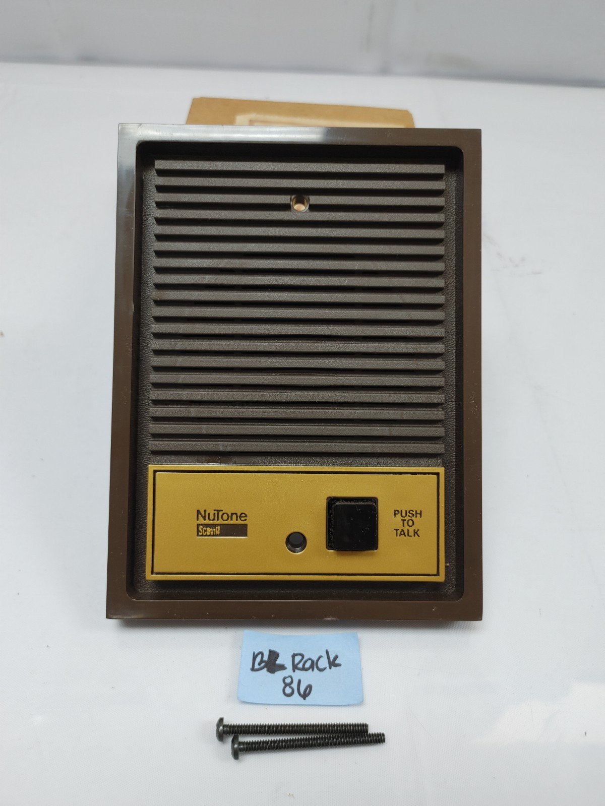 NuTone IS-60 Door Speaker w/ Talk/Listen