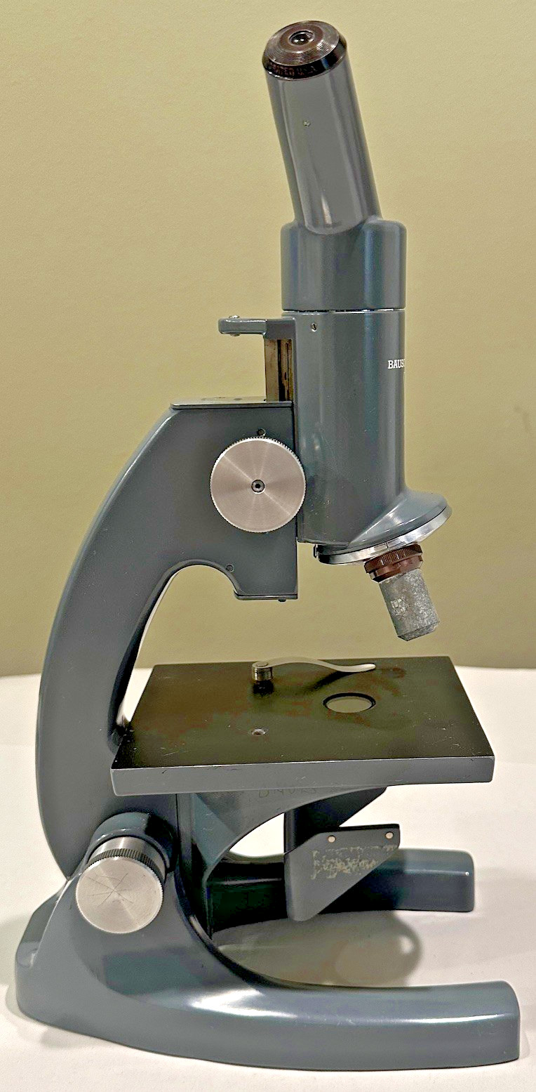 BAUSCH & LOMB IST Vertical Monocular Microscope 10X & 43X Magnifying Lens
