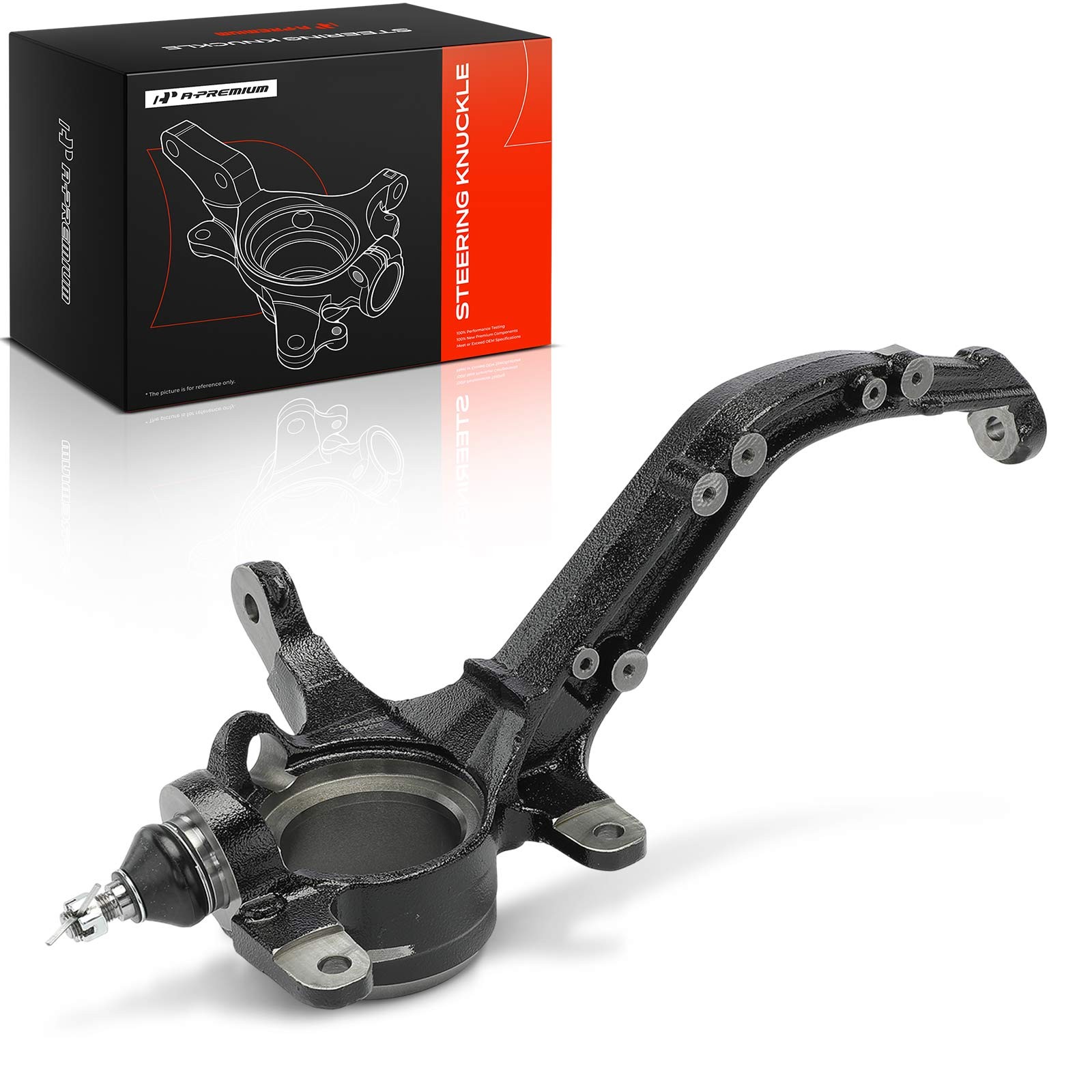 A-Premium Front Left Steering Knuckle for Honda Accord 98-02 2.3L Coupe/Sedan