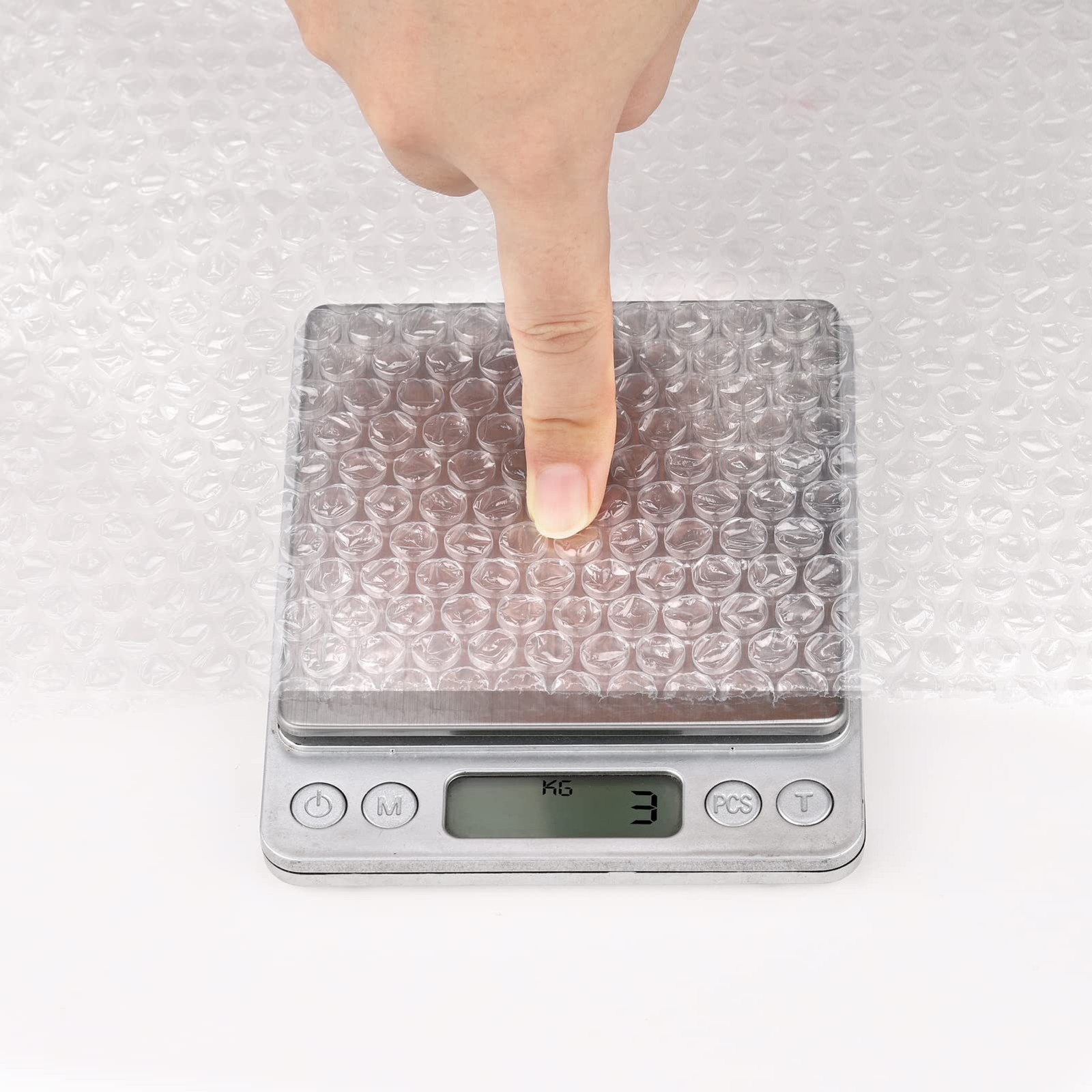 WANGUAGUA Bubble Packing Wrap for Moving Boxes 12in x 15ft / 1 Roll, Clear