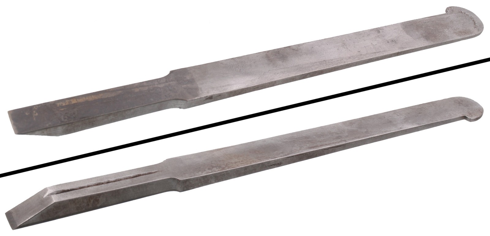 Clean & Usable 7/16" Width Plow Plane Cutting Iron - Ohio Tool Co.- mjdtoolparts