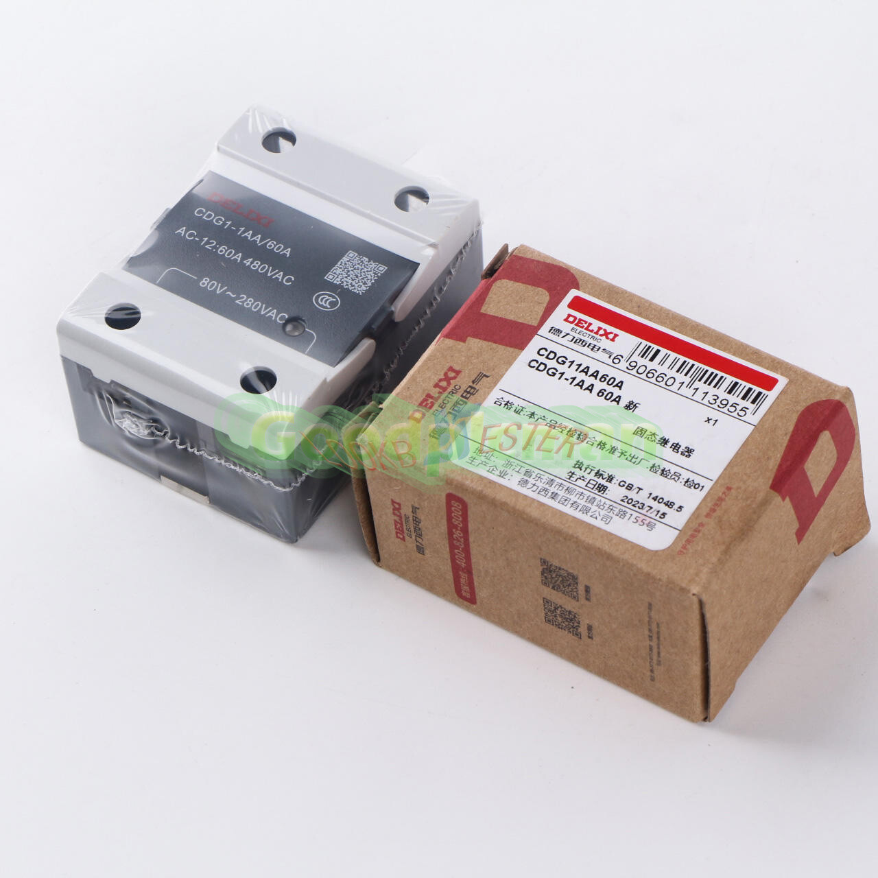 Delixi CDG1-1AA CDG11AA/60A Series Solid State Relay CDG1-1AA 60A New 1Pcs/