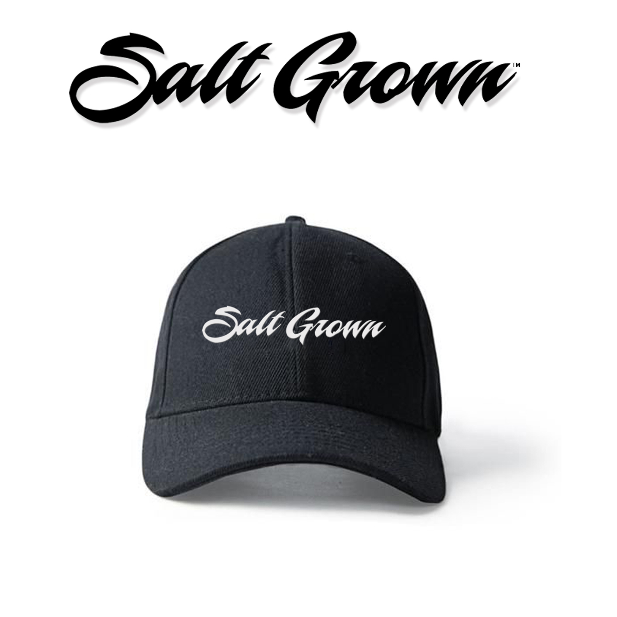 Salt Grown Brand saltwater fishing surfing boating beach hat sailfish life reel