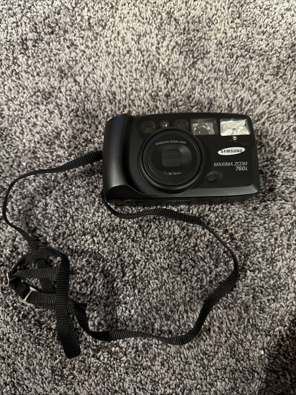 Samsung Maxima Zoom 760i 35mm Film Camera Point & Shoot