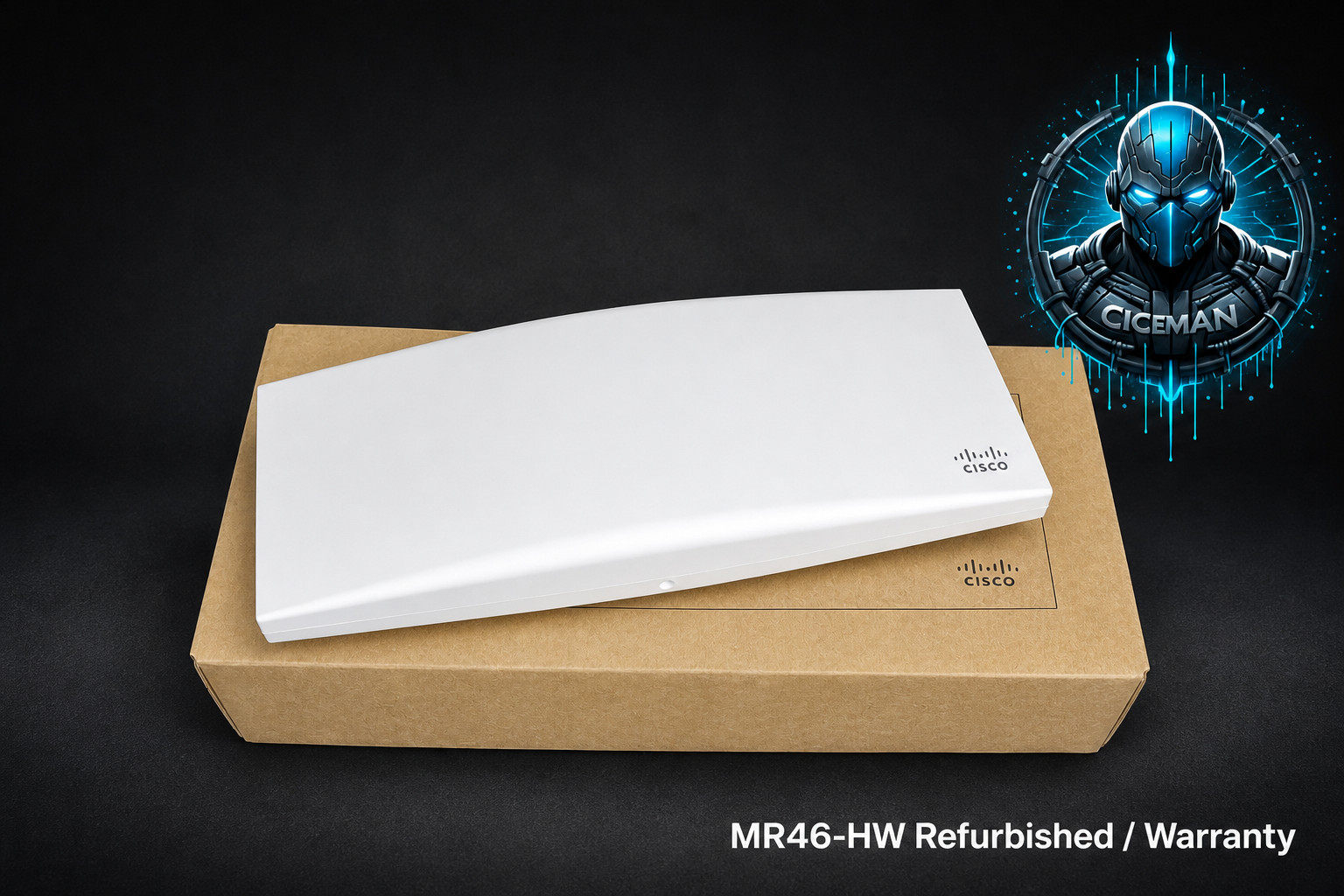 Cisco Meraki MR46-HW Wi-Fi 6 802.11ax Wireless Access Point -Unclaimed
