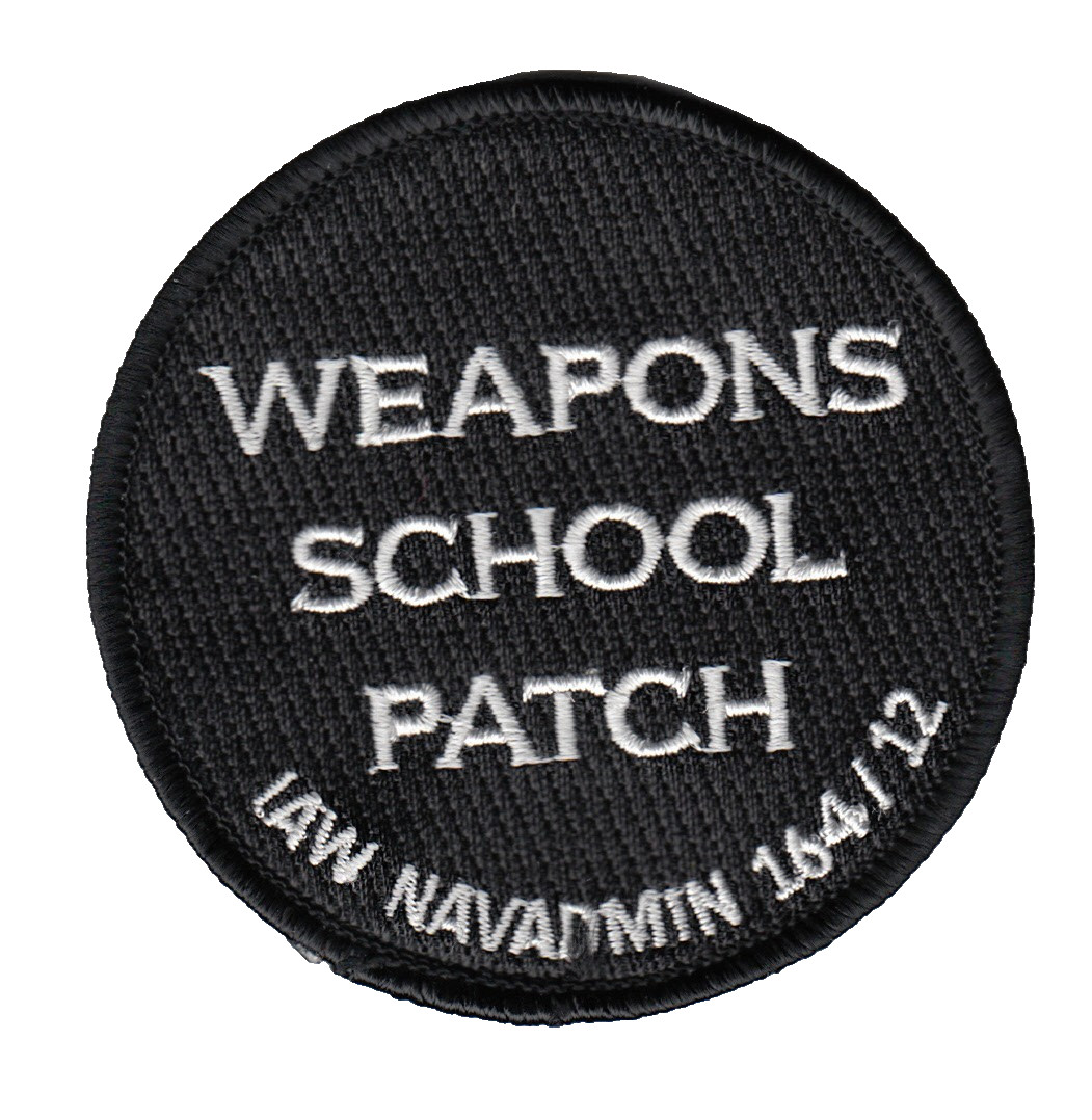 WEAPONS SCHOOL SHOULDER PATCH