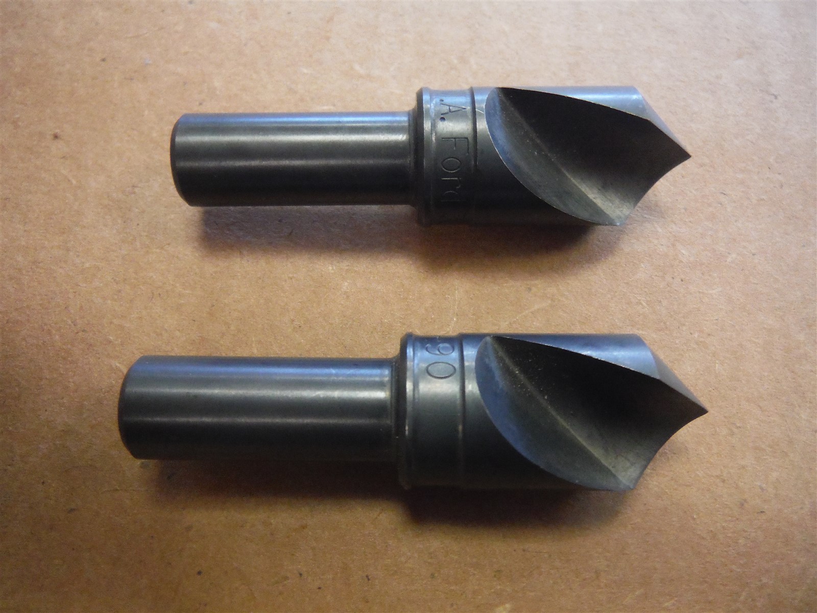 Lot Of 2 3/4"X90 Degree Counter Sink Bits 2 Flute OAL = 2 3/4", 1/2" Shank *213C