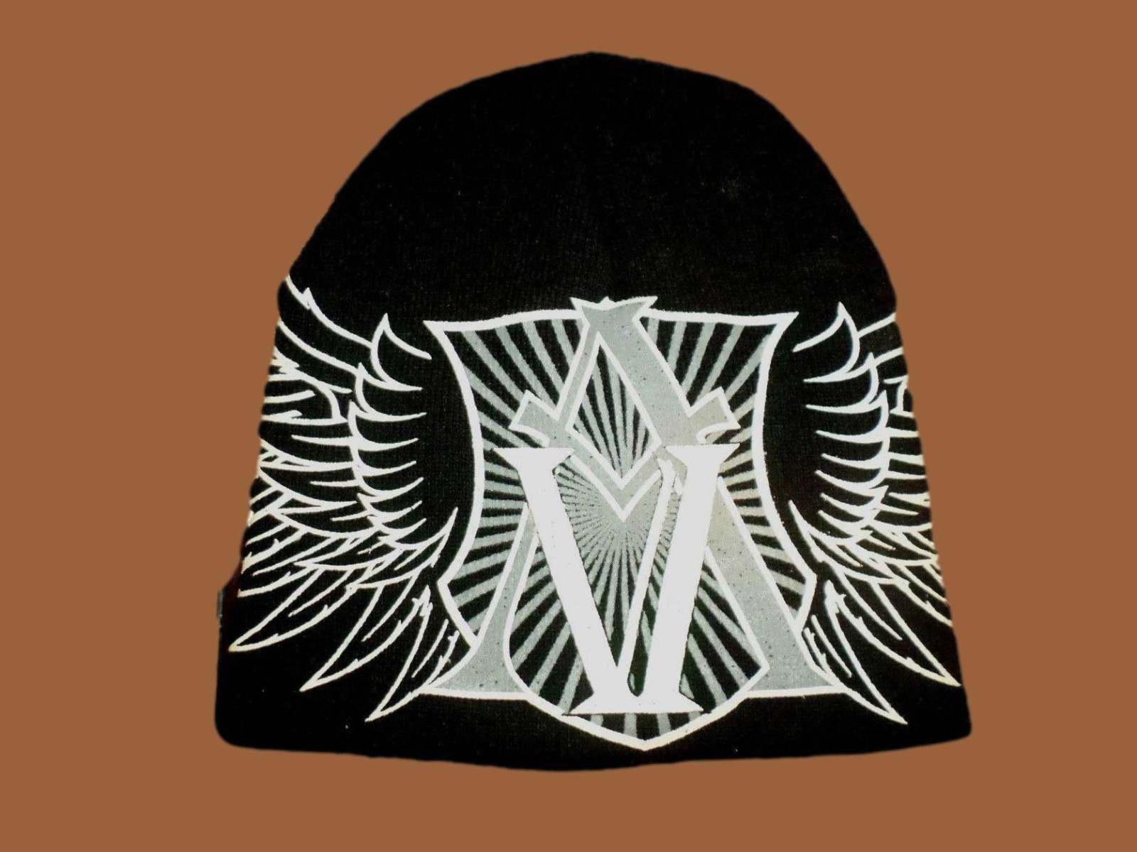 BLACK WATCH CAP BEANIE AMERICAN VALOR