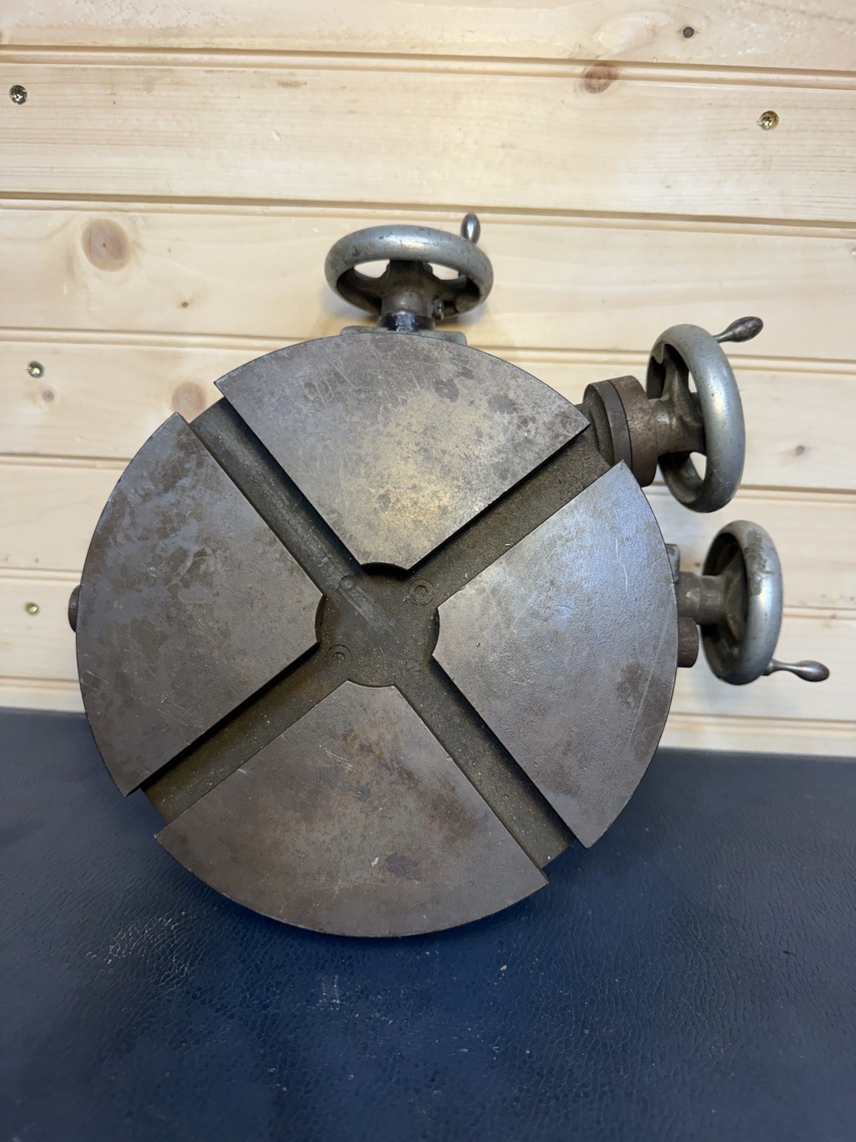 PALMGREN # 6285-1 Also Marked NP-83-3465, 8" X-Y Cross Slide Rotary Table