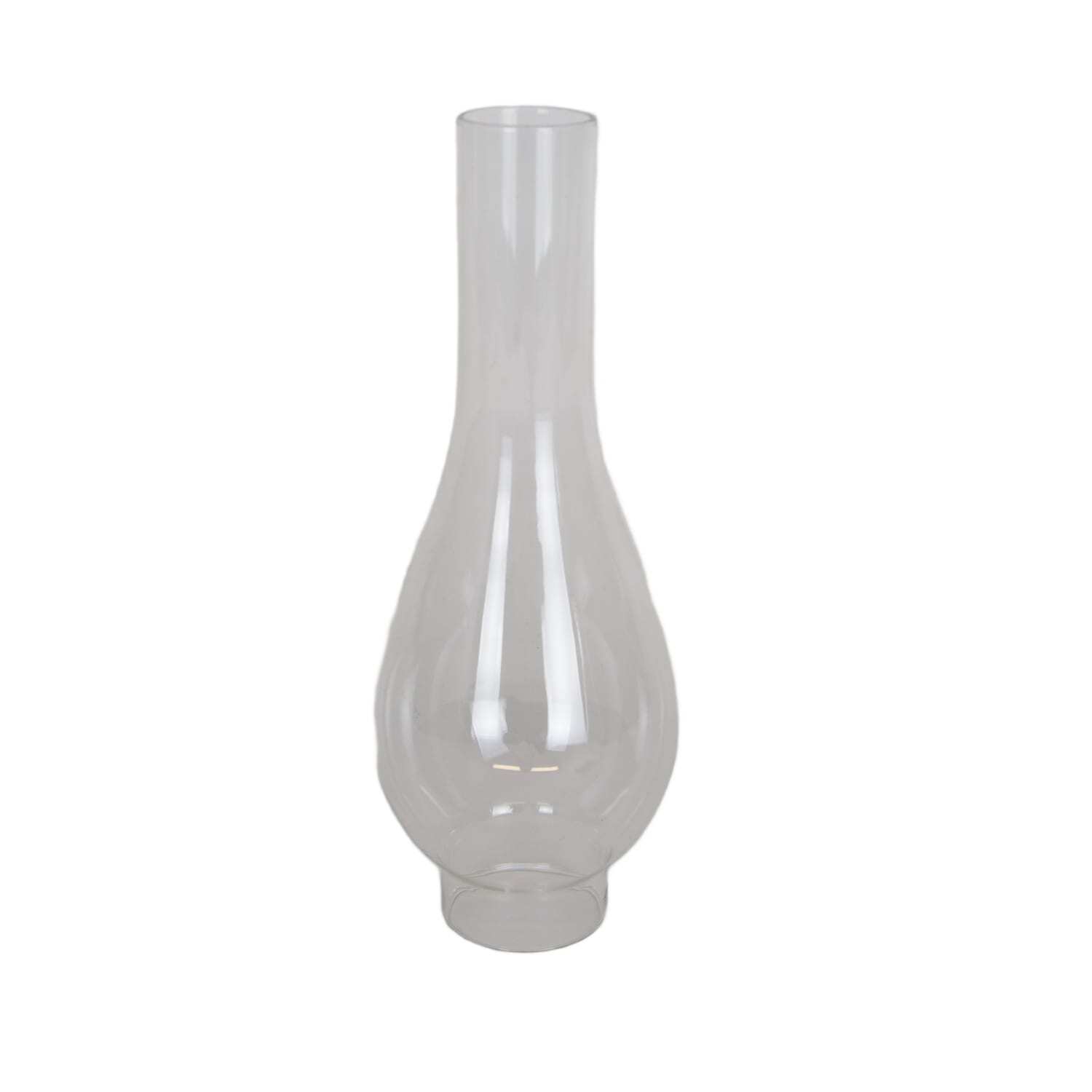 Lehman's Clear Oil Lamp Chimney, Glass Replacement for Oil Lamps, 2-In Base